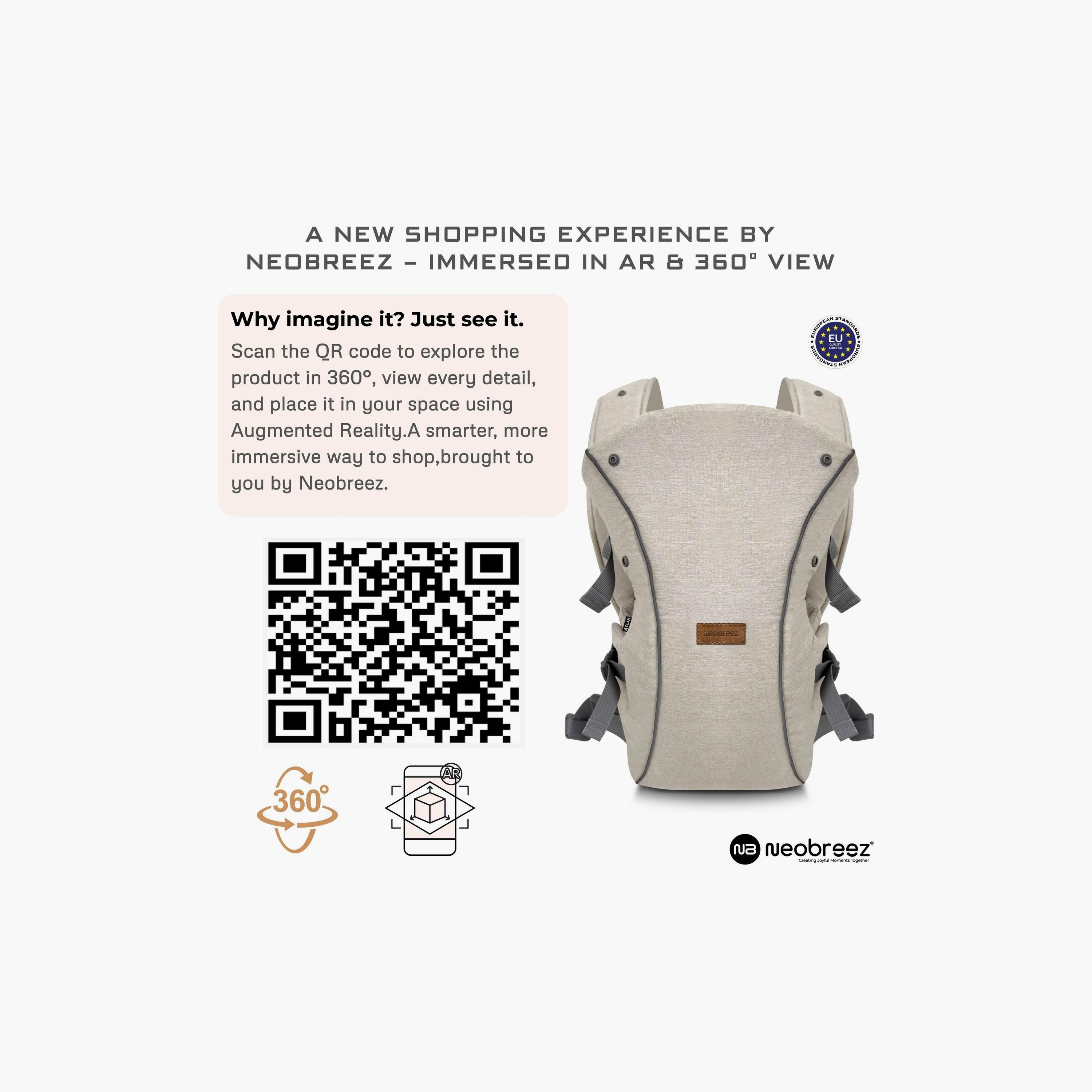 Neobreez Atlix 3-In-1 Convertible Adjustable Baby Carrier, Up To 15Kg-baby-gear-babycarriers-image-14