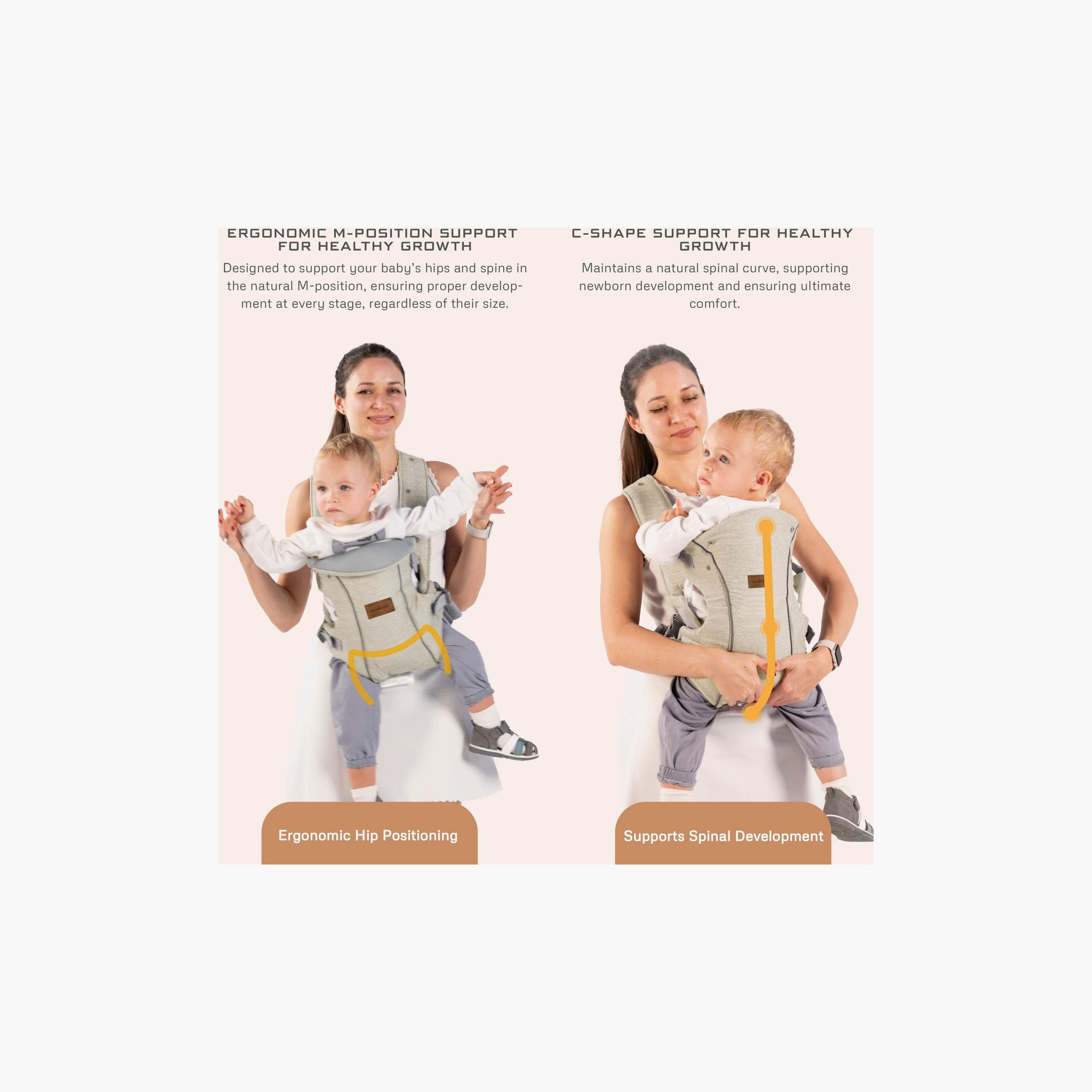Neobreez Atlix 3-In-1 Convertible Adjustable Baby Carrier, Up To 15Kg-baby-gear-babycarriers-image-6