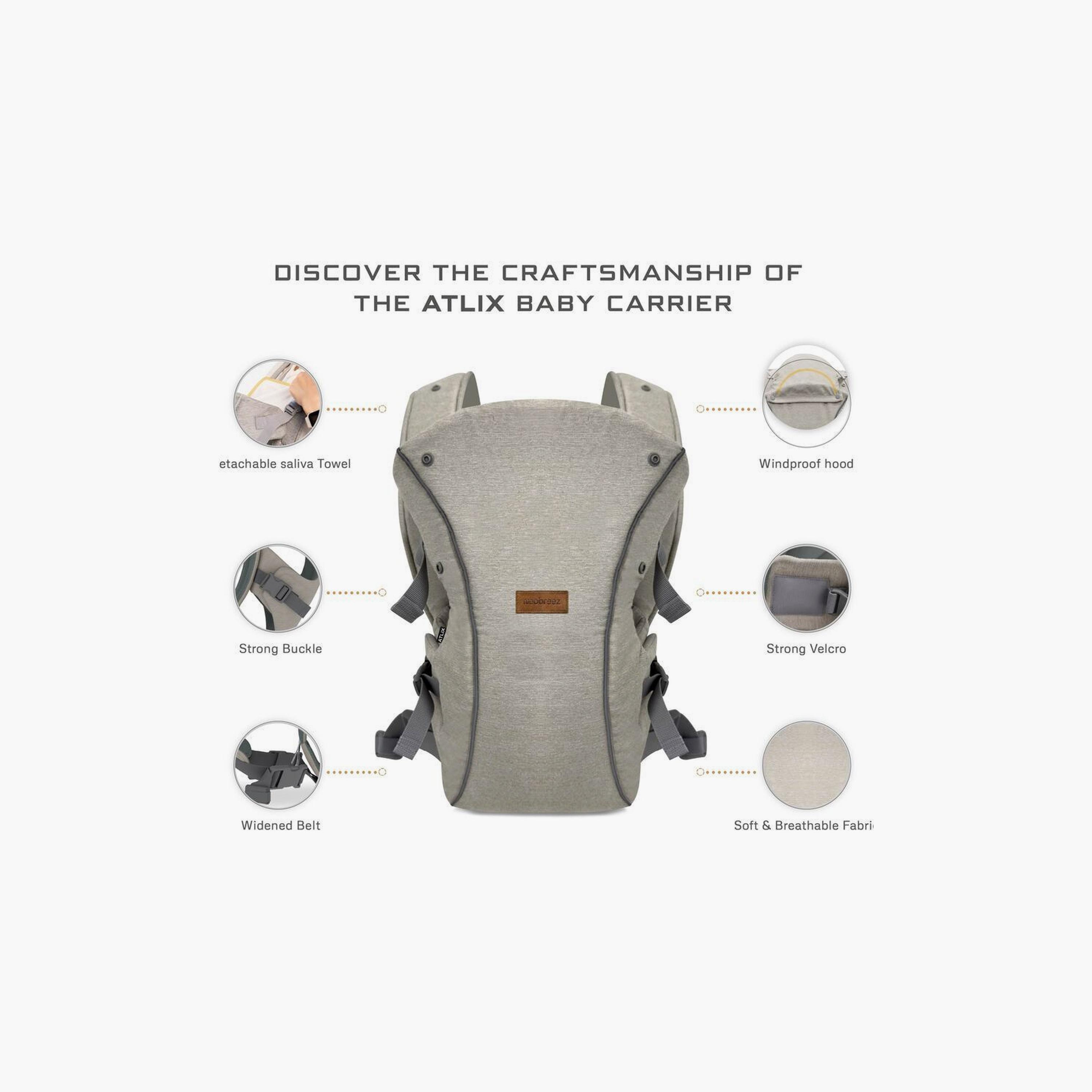 Neobreez Atlix 3-In-1 Convertible Adjustable Baby Carrier, Up To 15Kg-baby-gear-babycarriers-image-11