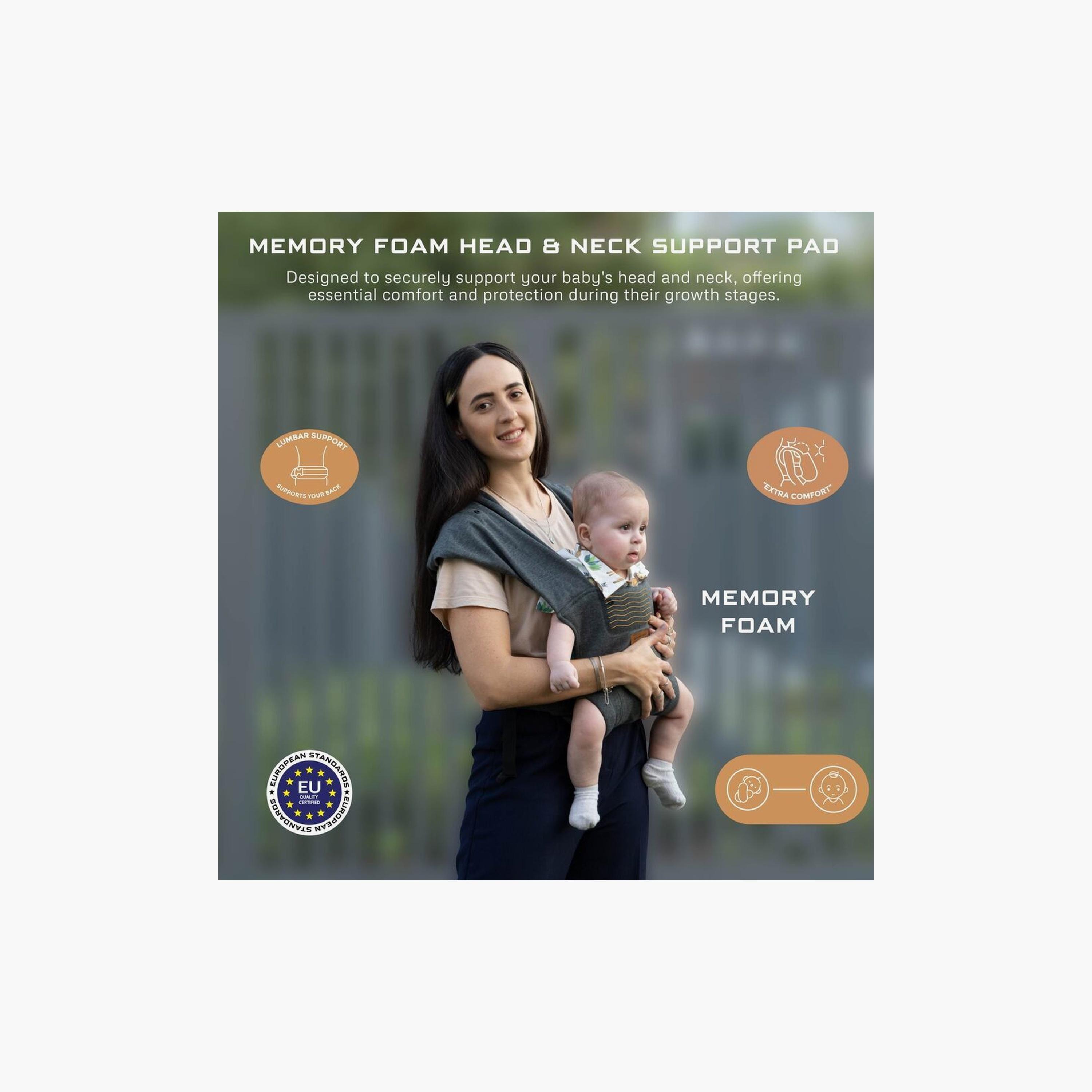 حاملة أطفال زافي ٢ في ١ قابلة للتحويل، حتى وزن ١٢ كجم من نيوبريز-baby-gear-babycarriers-image-5