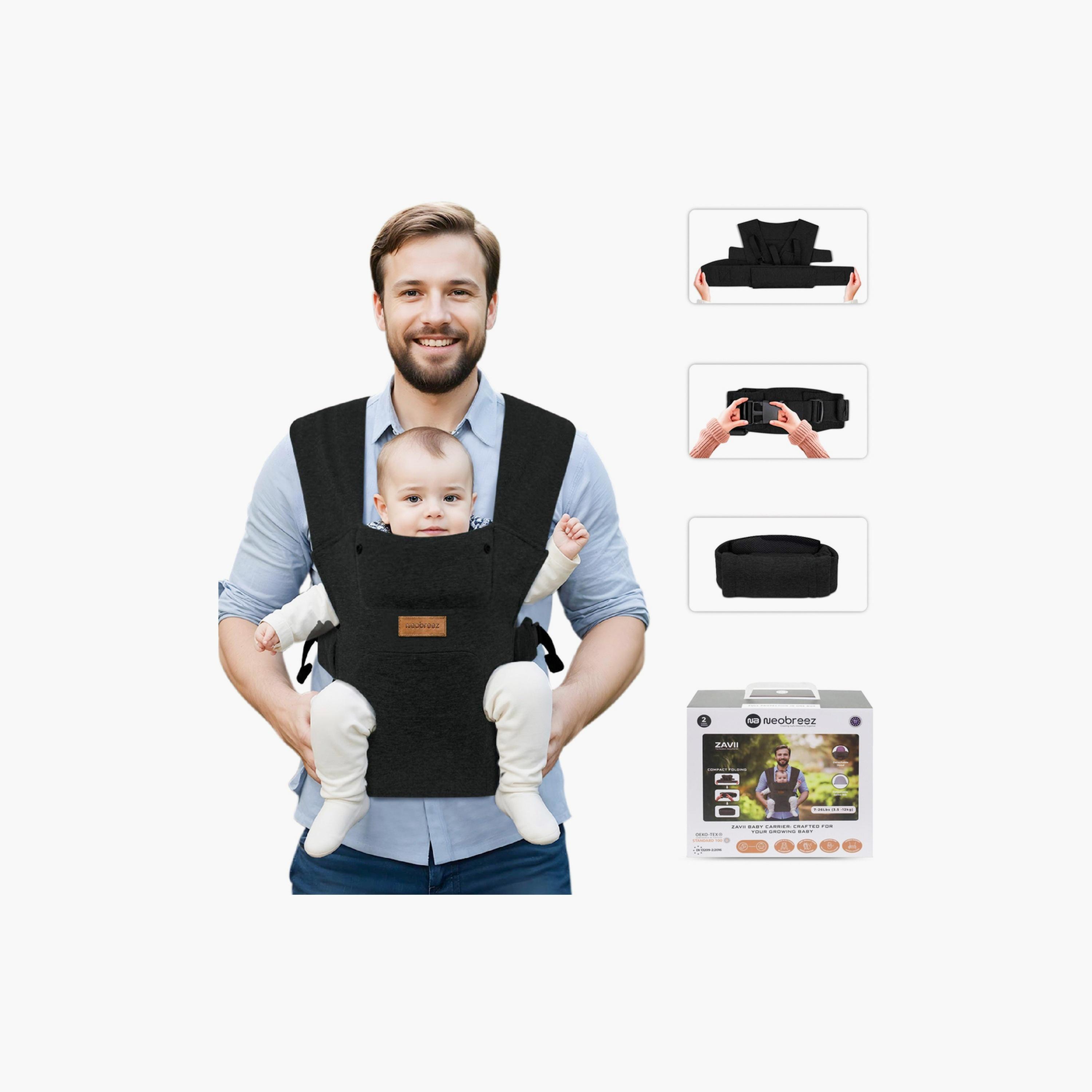 Neobreez Zavii 2-In-1 Convertible Baby Carrier, Up To 12 Kg-baby-gear-babycarriers-image-1