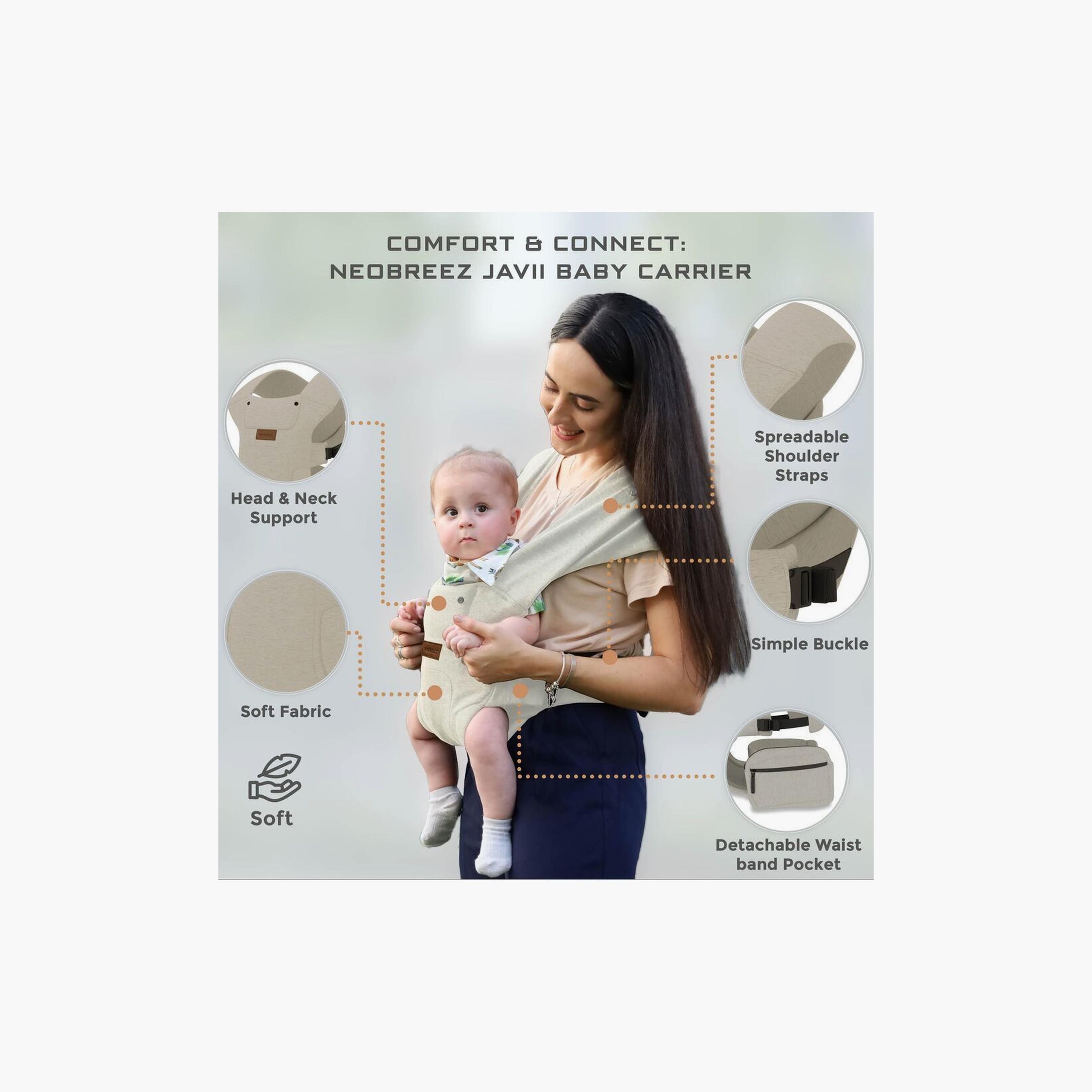 Neobreez Zavii 2-In-1 Convertible Baby Carrier, Up To 12 Kg-baby-gear-babycarriers-image-12