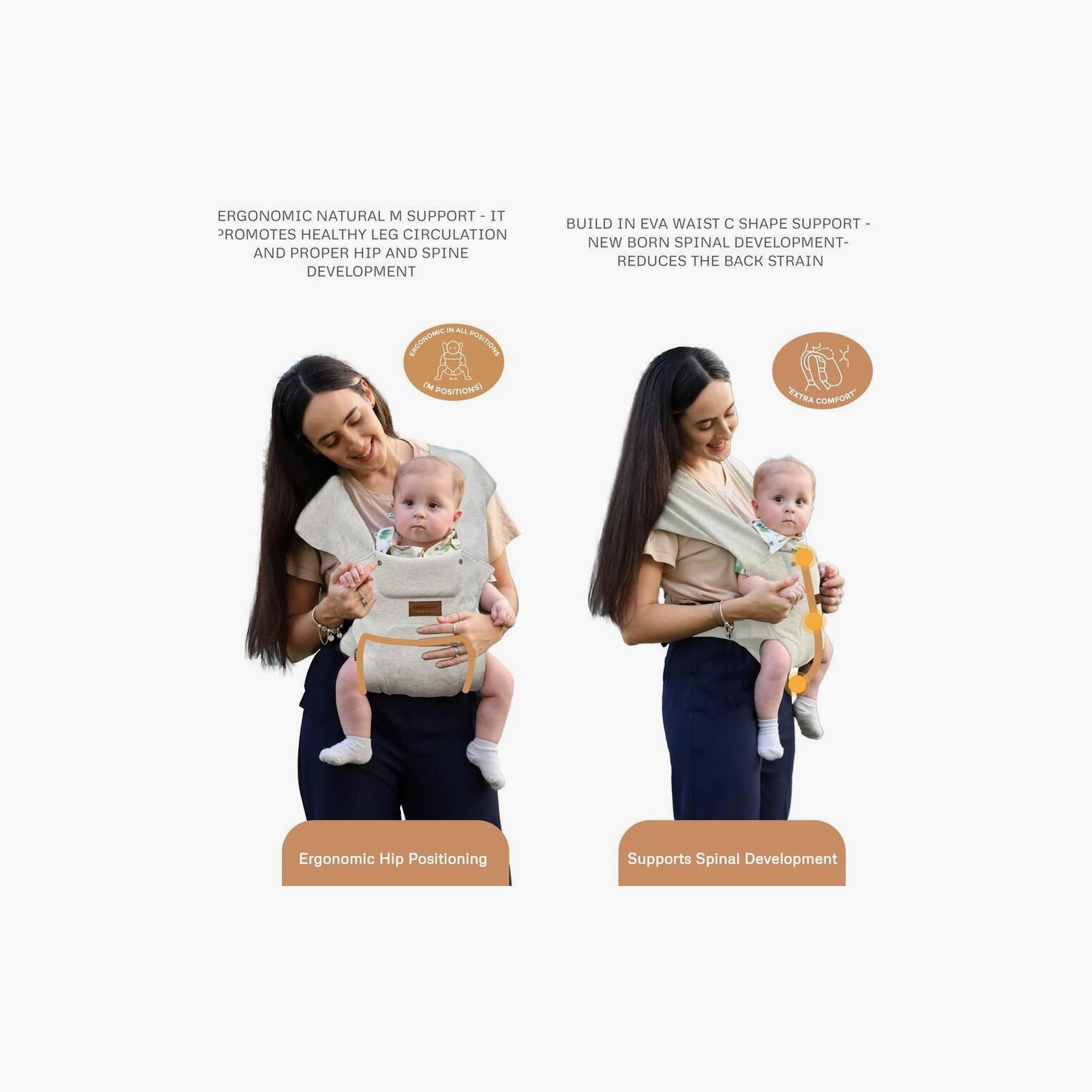حاملة أطفال زافي ٢ في ١ قابلة للتحويل، حتى وزن ١٢ كجم من نيوبريز-baby-gear-babycarriers-image-9