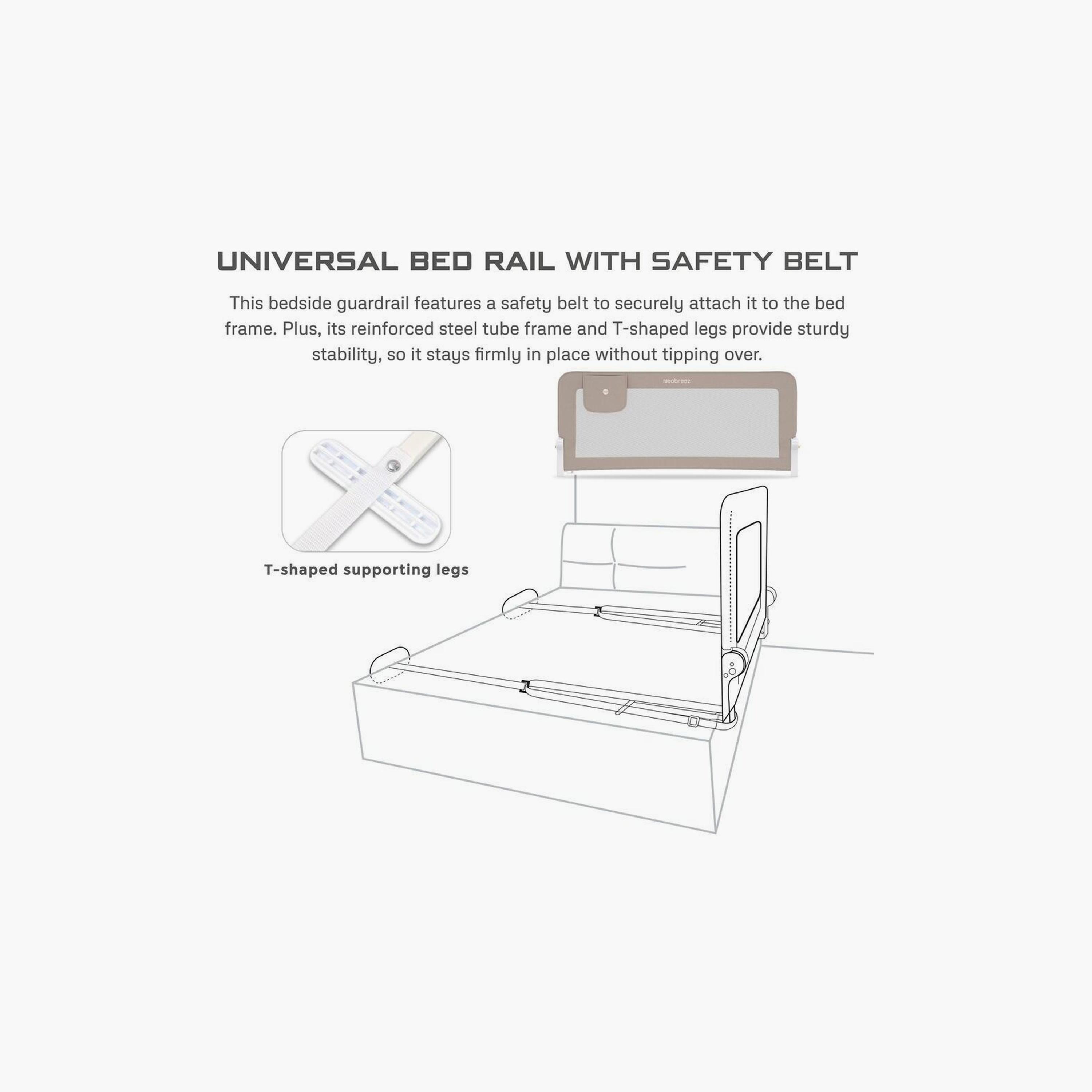 Neobreez Nexx Toddler Bed With Protection Gate Rail-baby-nursery-babybedding-image-10