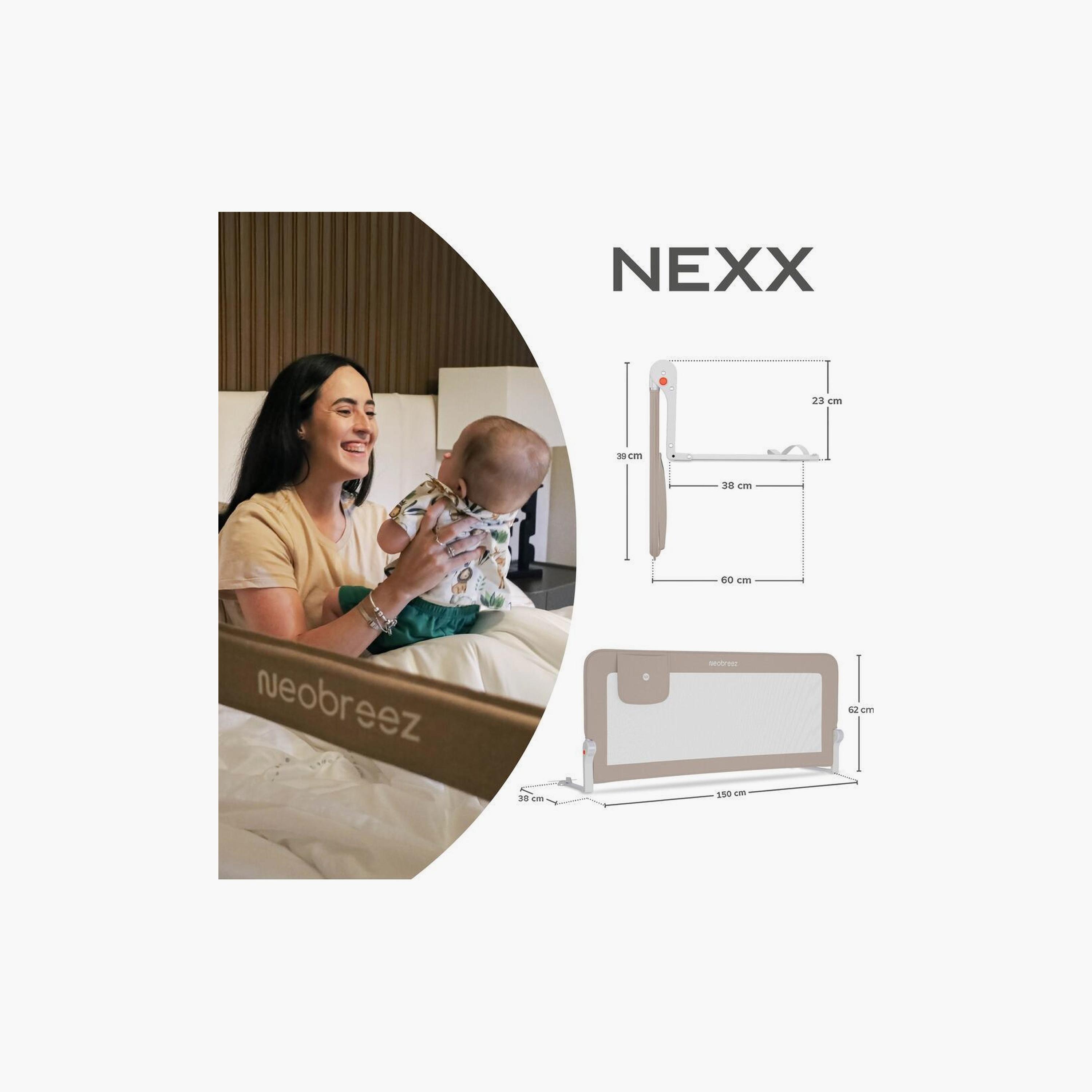 Neobreez Nexx Toddler Bed With Protection Gate Rail-baby-nursery-babybedding-image-11