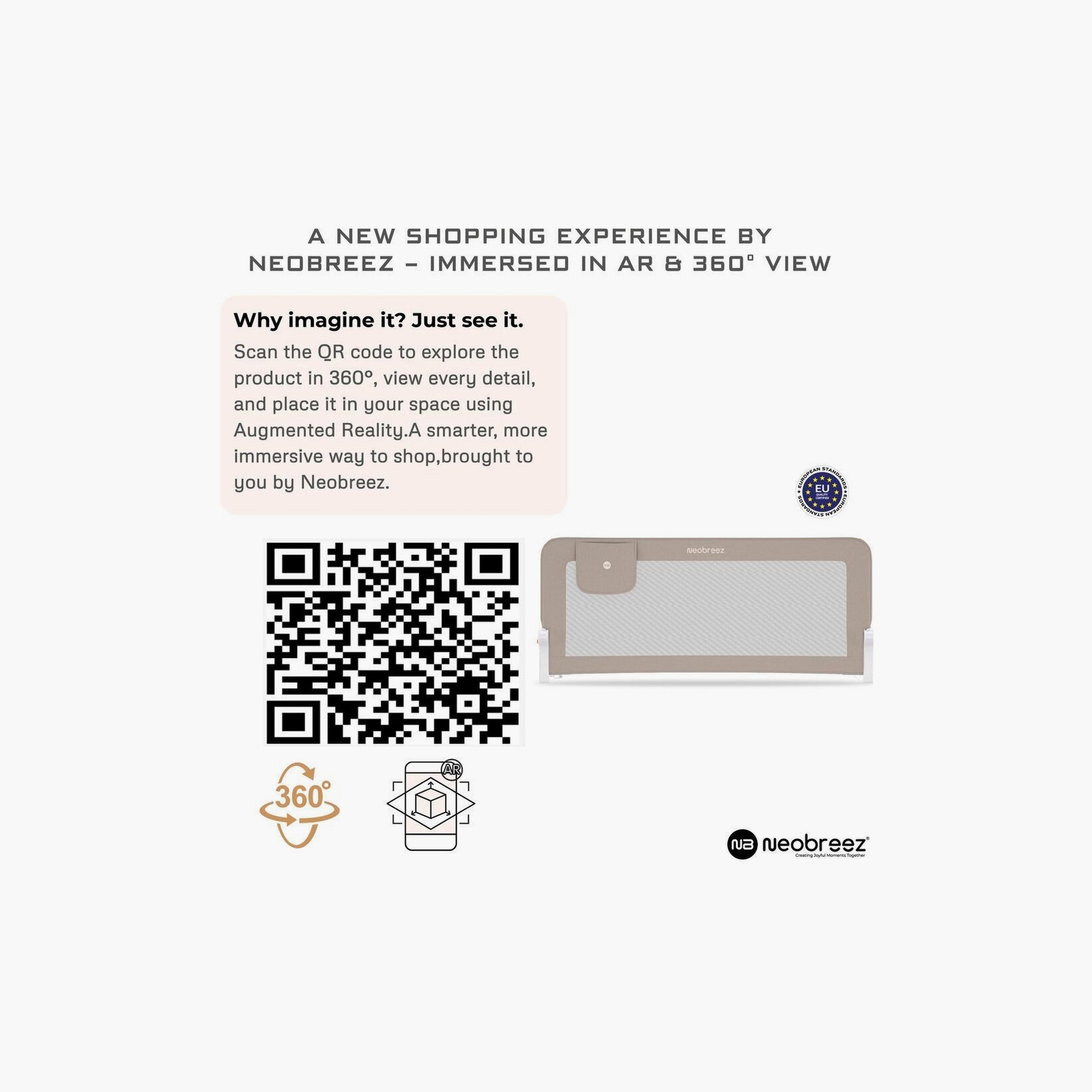 Neobreez Nexx Toddler Bed With Protection Gate Rail-baby-nursery-babybedding-image-4