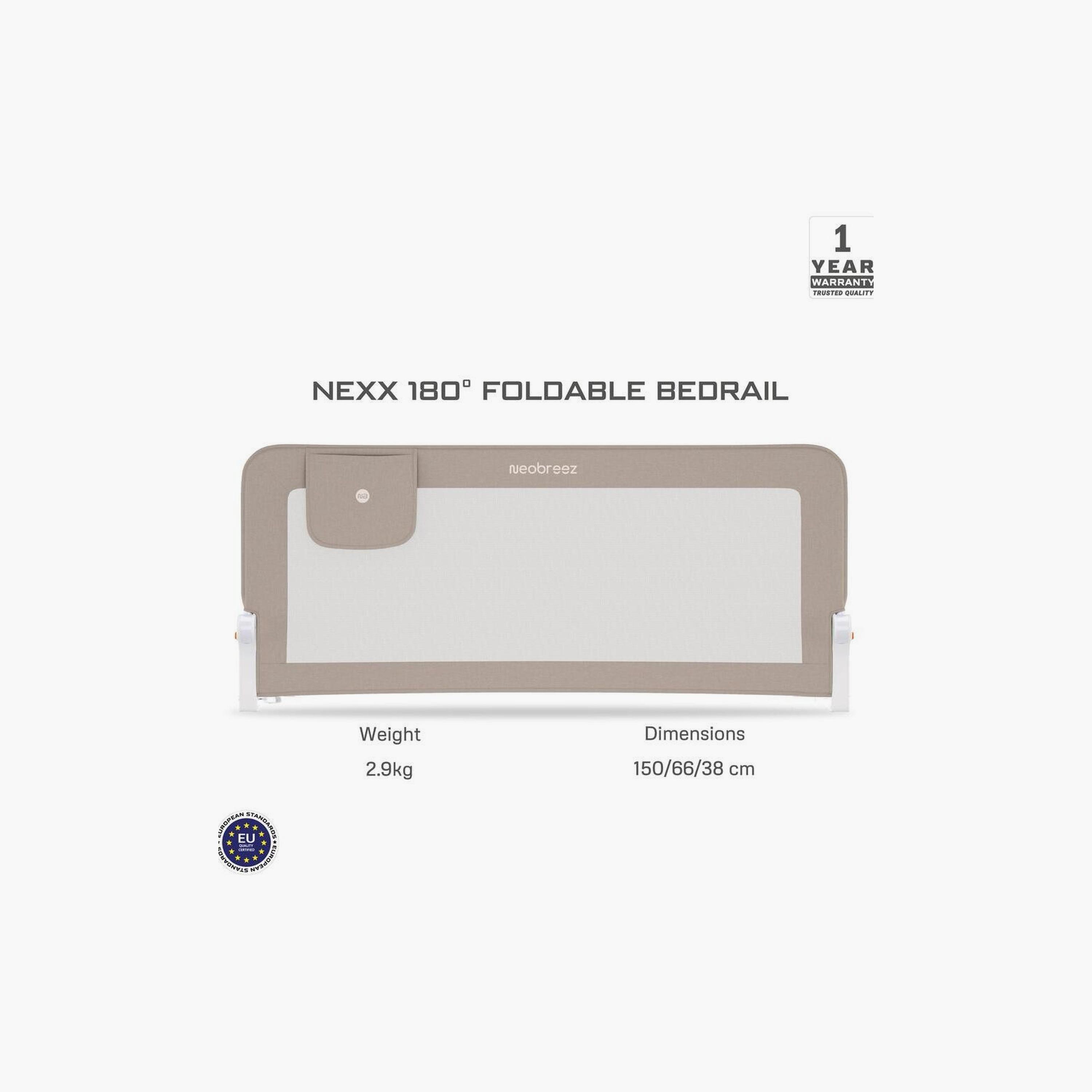 Neobreez Nexx Toddler Bed With Protection Gate Rail-baby-nursery-babybedding-image-5