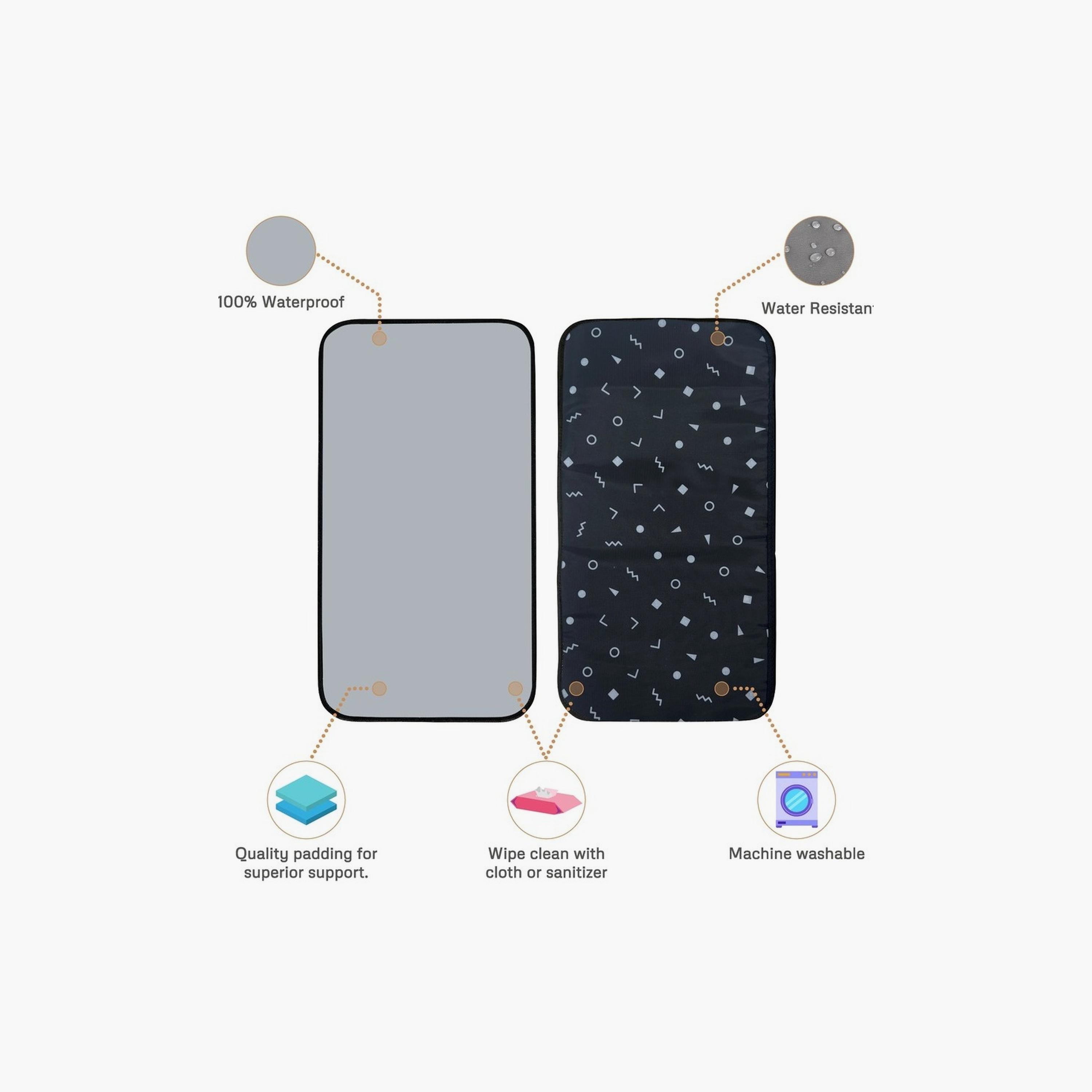 Neobreez Portable Diaper Changing Mat - 58 X 38 Cm-baby-diapering-changingmats-image-5