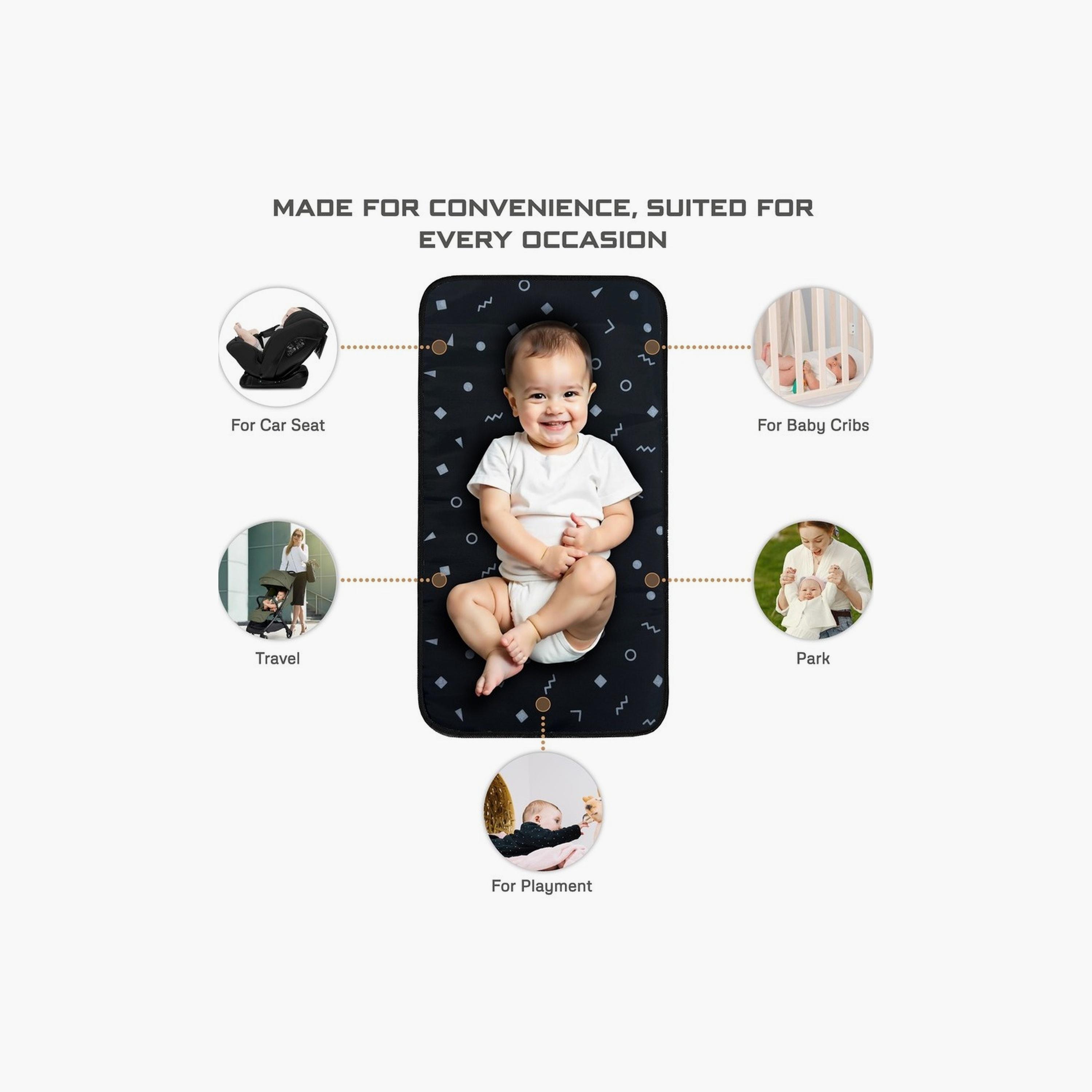 Neobreez Portable Diaper Changing Mat - 58 X 38 Cm-baby-diapering-changingmats-image-6