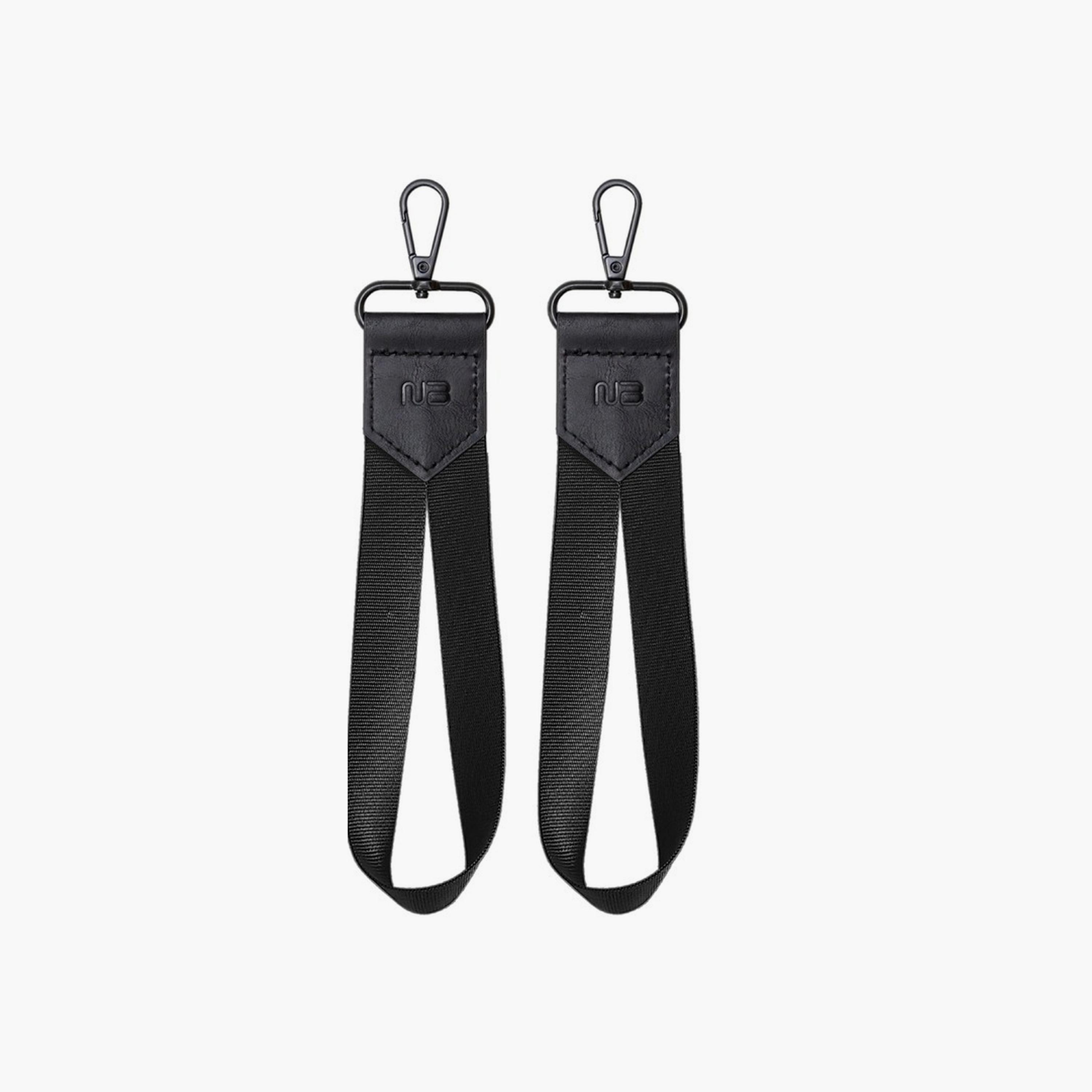 Neobreez 2-Piece Stroller Hooks For Hanging Diaper Bags, Black-baby-gear-strollersandprams-accessories-image-1