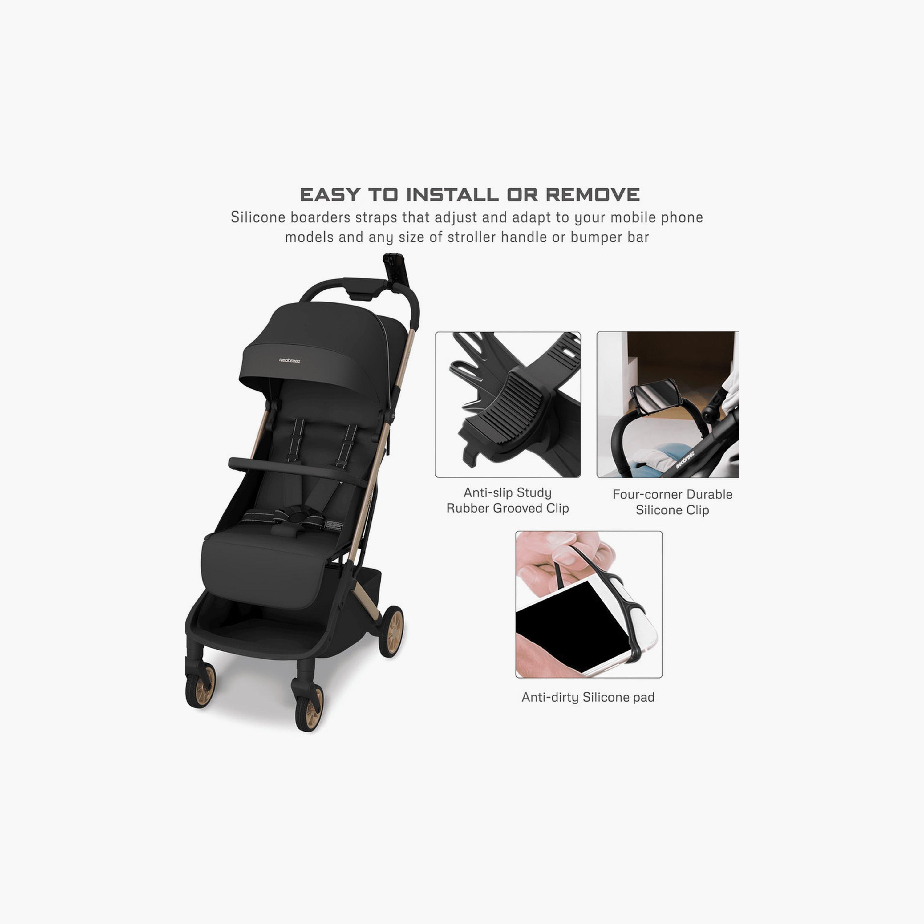 Neobreez 360° Silicone Adjustable Mobile Phone Holder-baby-gear-strollersandprams-accessories-image-5