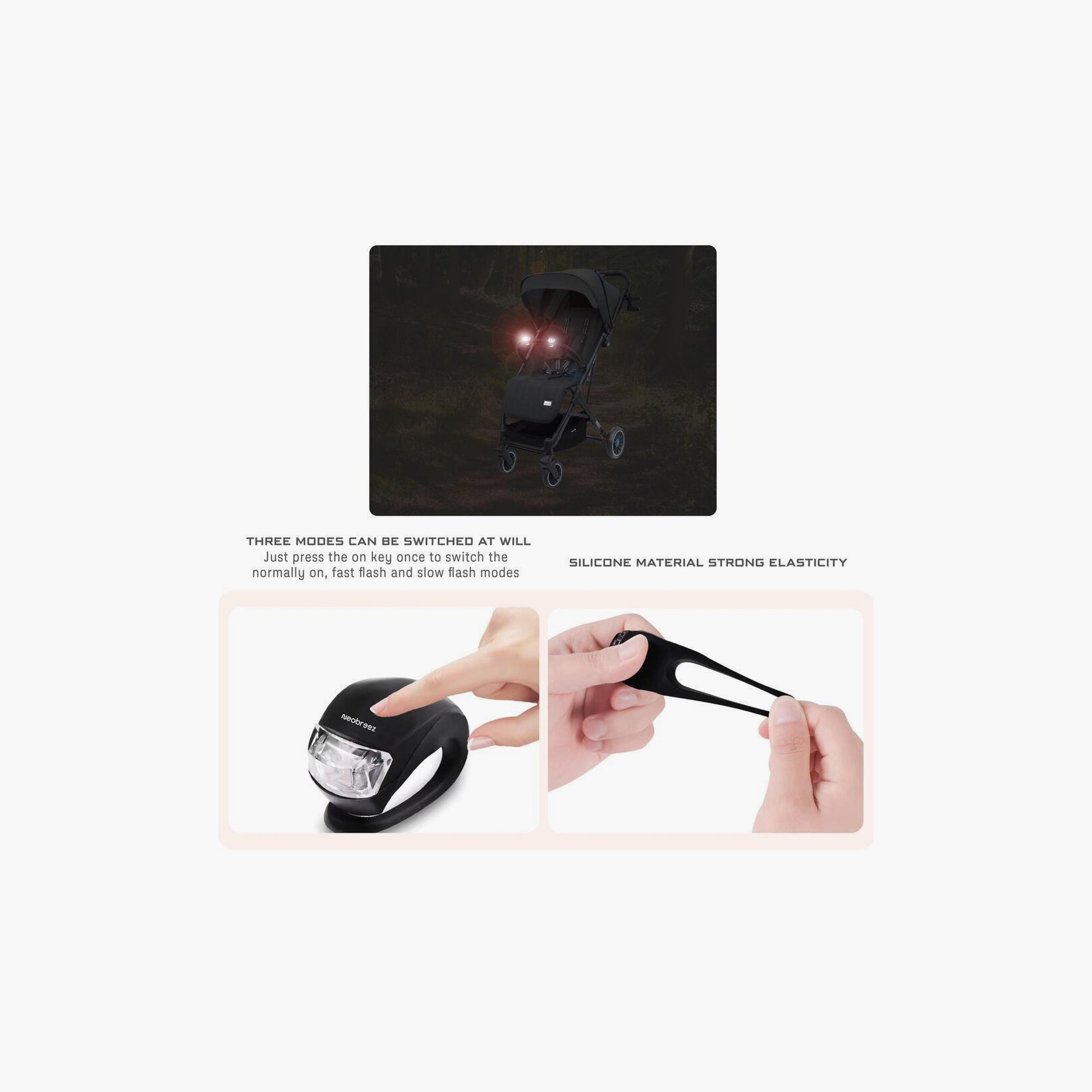Neobreez 2-Piece Safety Warning Stroller Led Light-baby-gear-strollersandprams-accessories-image-4