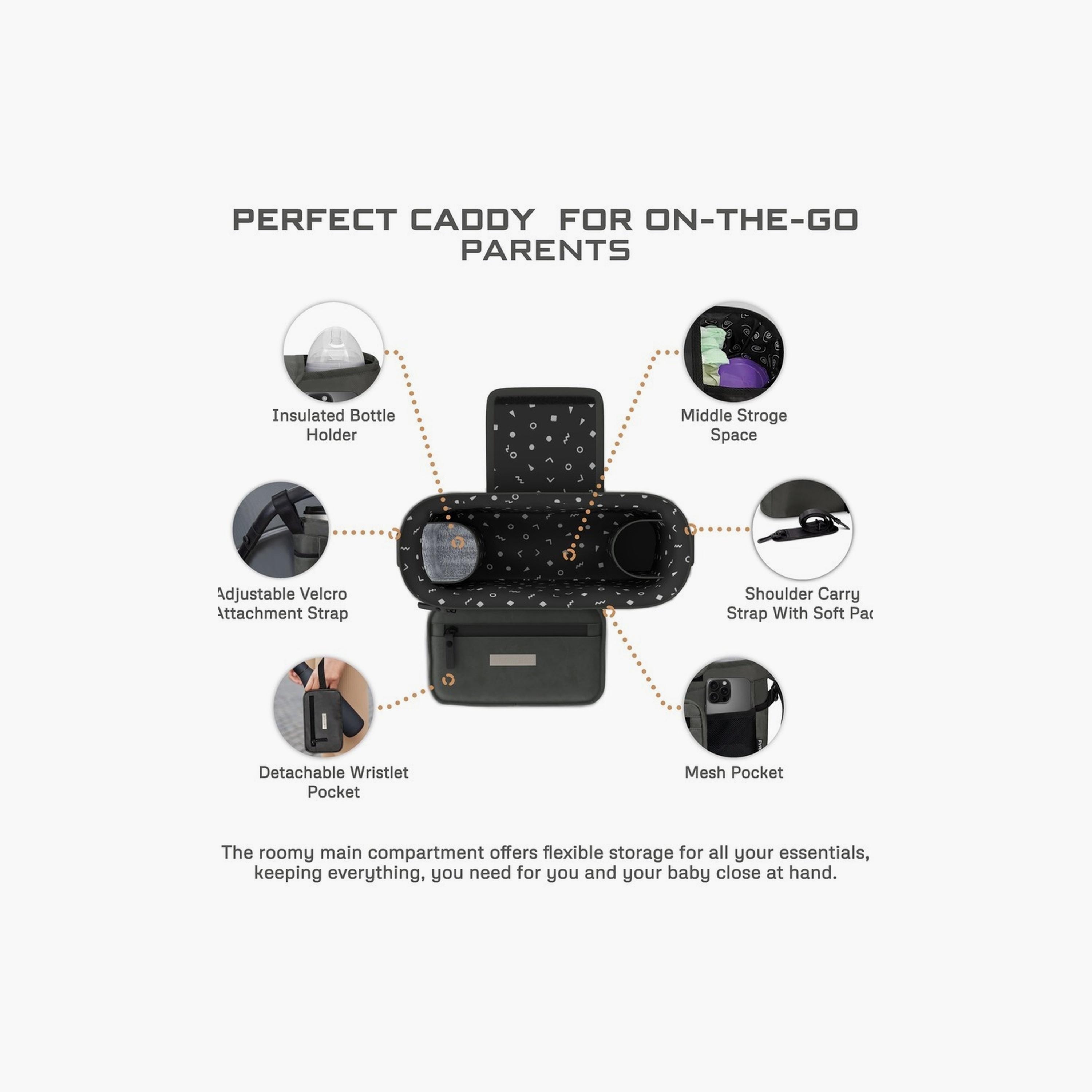 Neobreez Fyra Universal Baby Stroller Organizer-baby-gear-travelaccessories-image-5