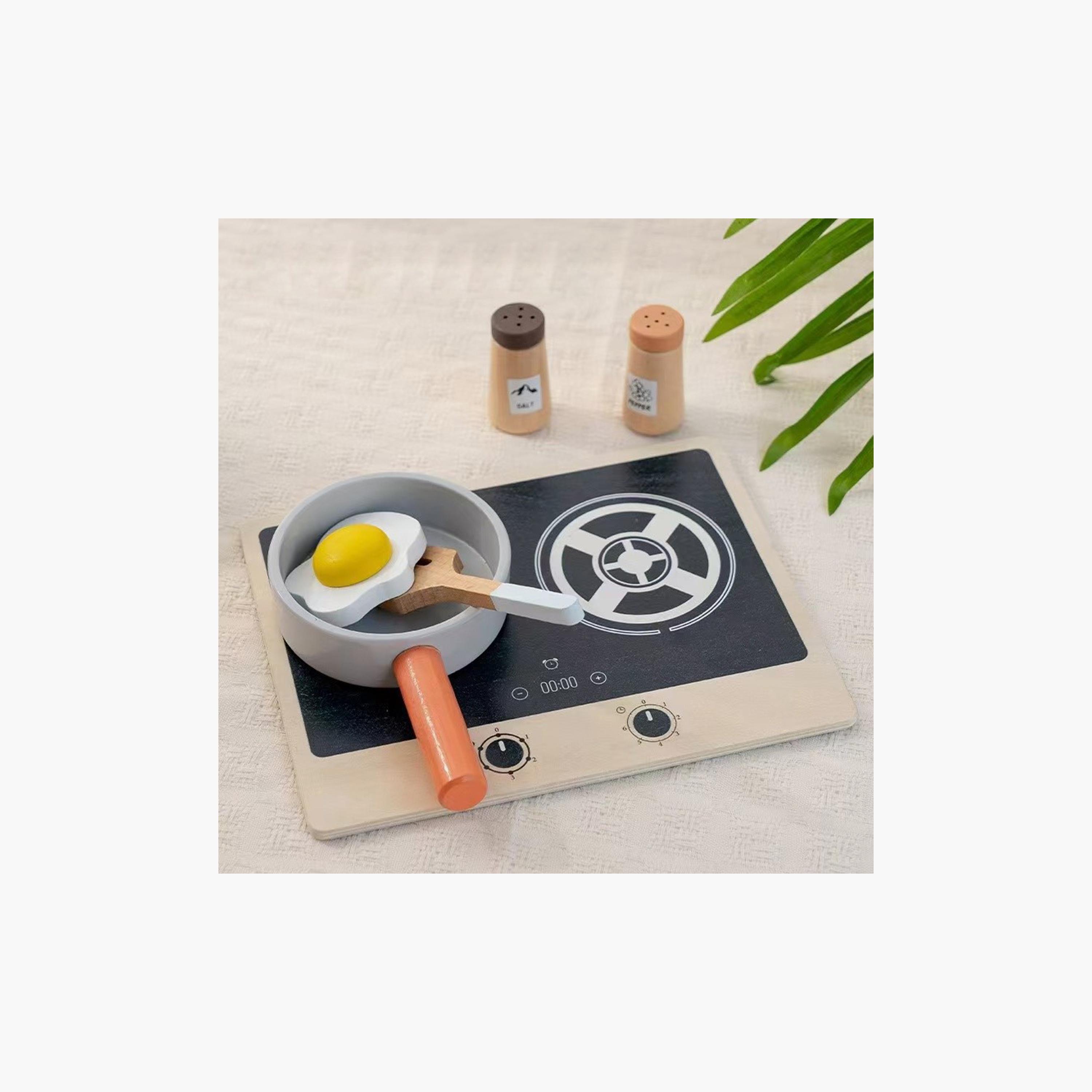 Factory Price 31-Piece Ruby Wooden Kitchen Pretend Play Set-toys-roleplay-kitchensets-image-2