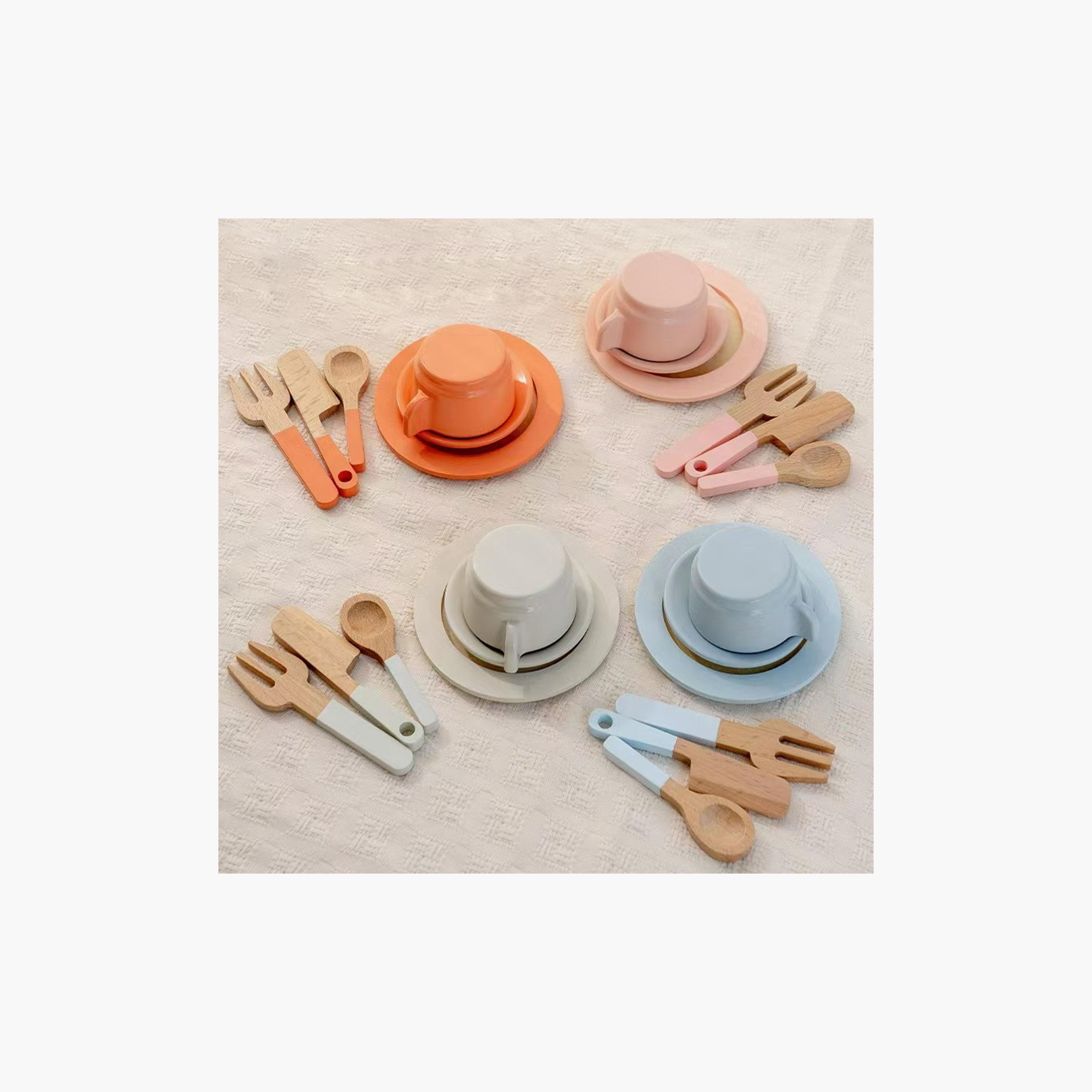 Factory Price 31-Piece Ruby Wooden Kitchen Pretend Play Set-toys-roleplay-kitchensets-image-4