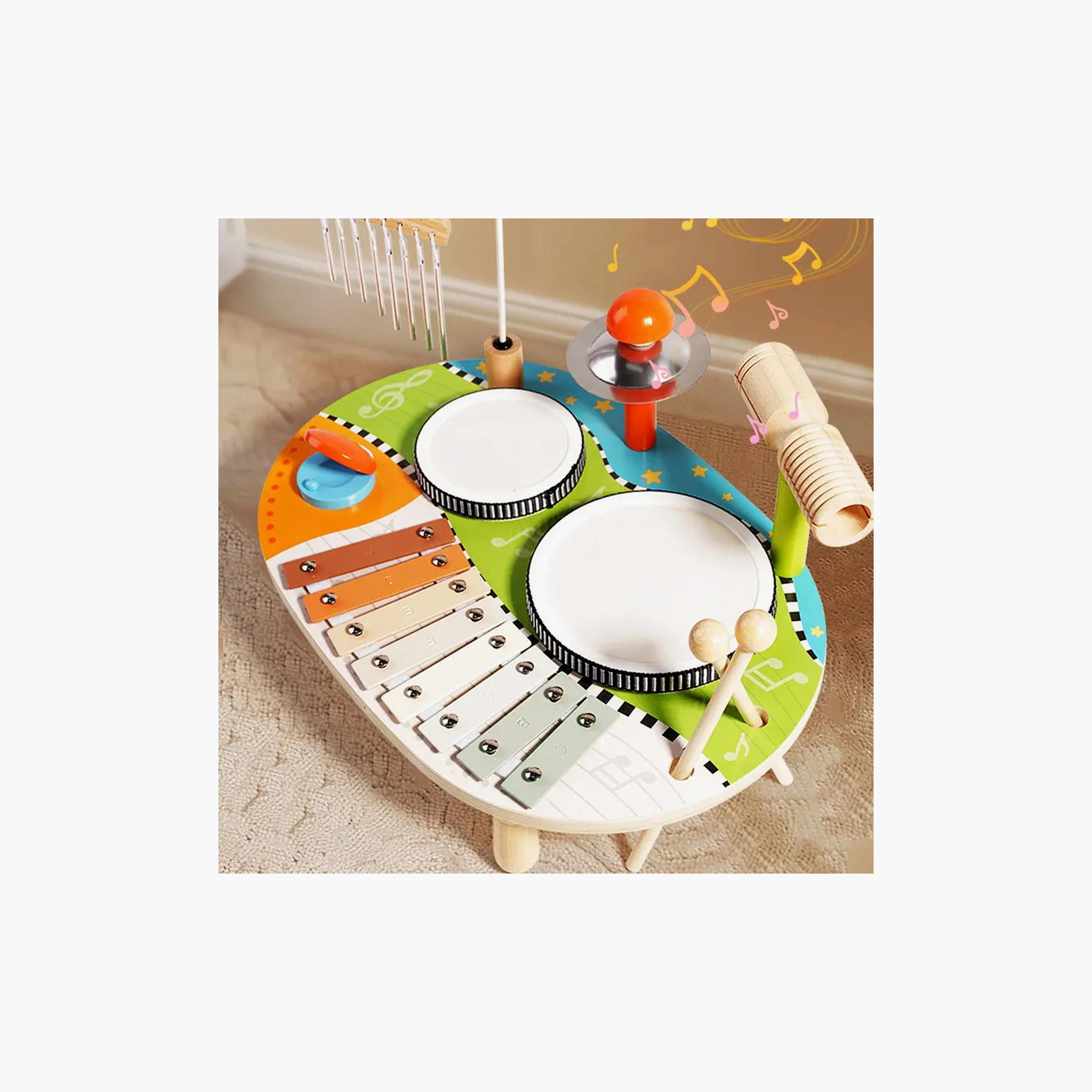 Factory Price Kids Wooden Xylophone Music Set With Variety Tones-toys-educational-musicaltoys-image-5