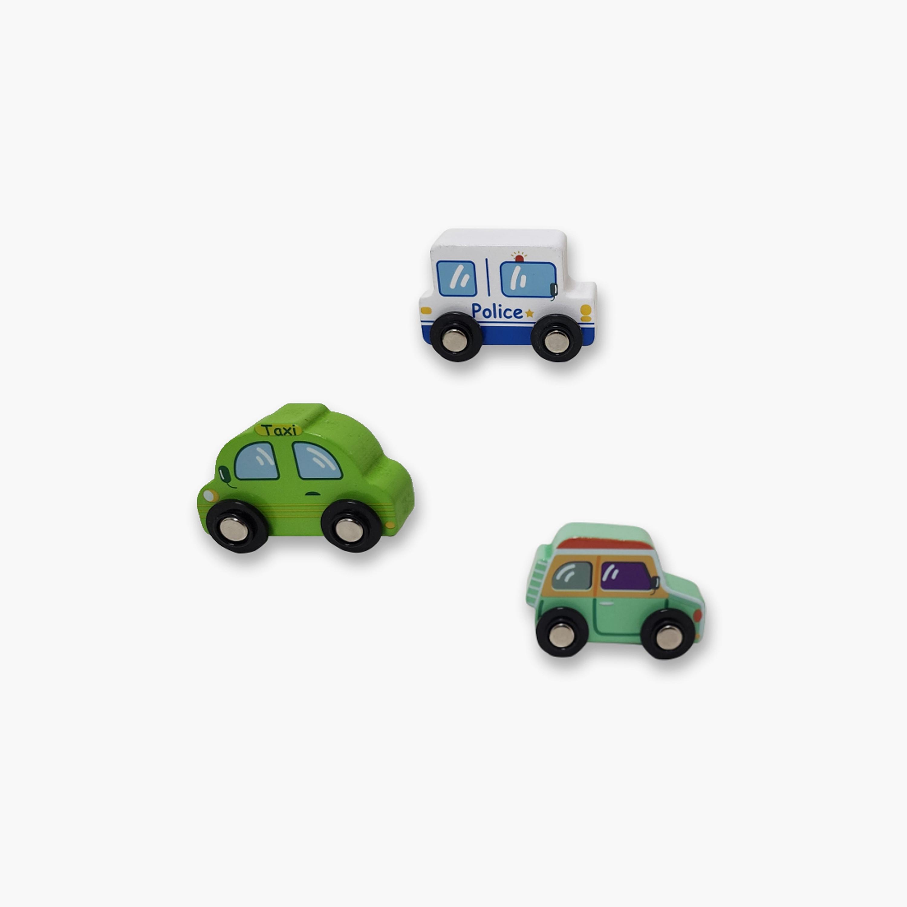 مجموعة سيارات خشبية صغيرة 6 قطع - D من فاكتوري برايس-toys-playvehicles-cars-image-4