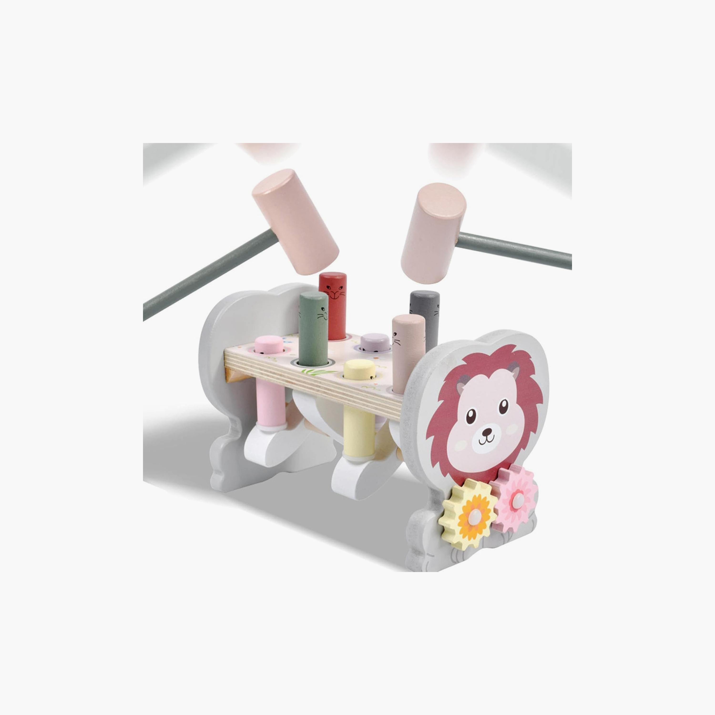 لعبة أسد خشبية متعددة الوظائف واك-أ-مول من فاكتوري برايس-toys-babyandtoddlertoys-learningtoys-image-4