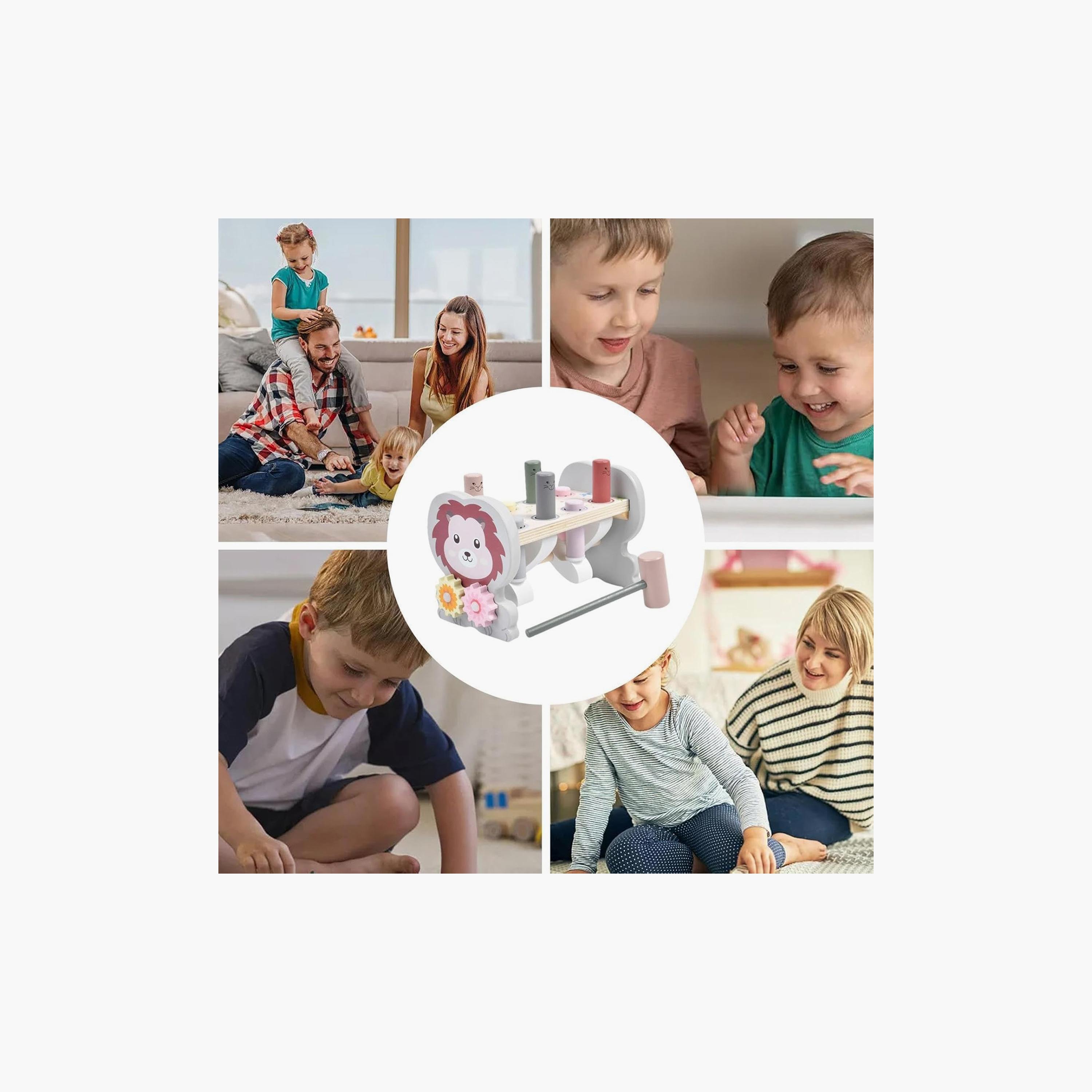لعبة أسد خشبية متعددة الوظائف واك-أ-مول من فاكتوري برايس-toys-babyandtoddlertoys-learningtoys-image-6