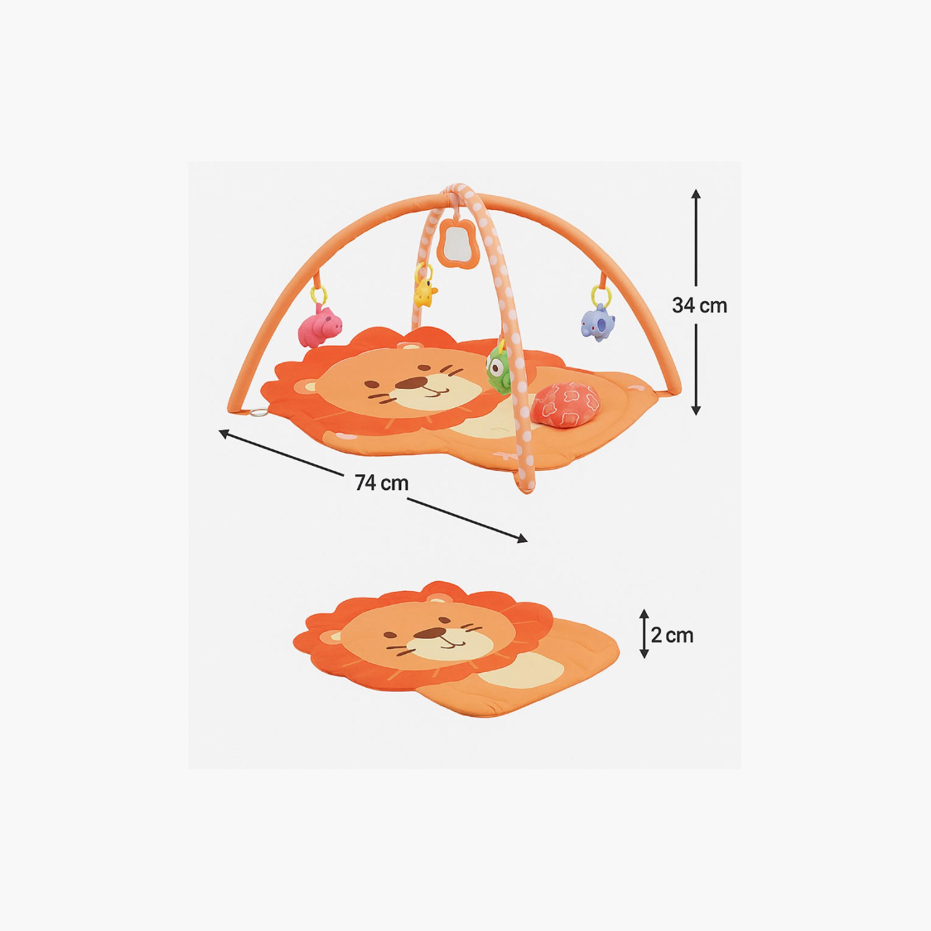 Factory Price Miles Activity Play Mat with Pillow - Lion-baby-infantactivity-playpensandplaymats-image-5