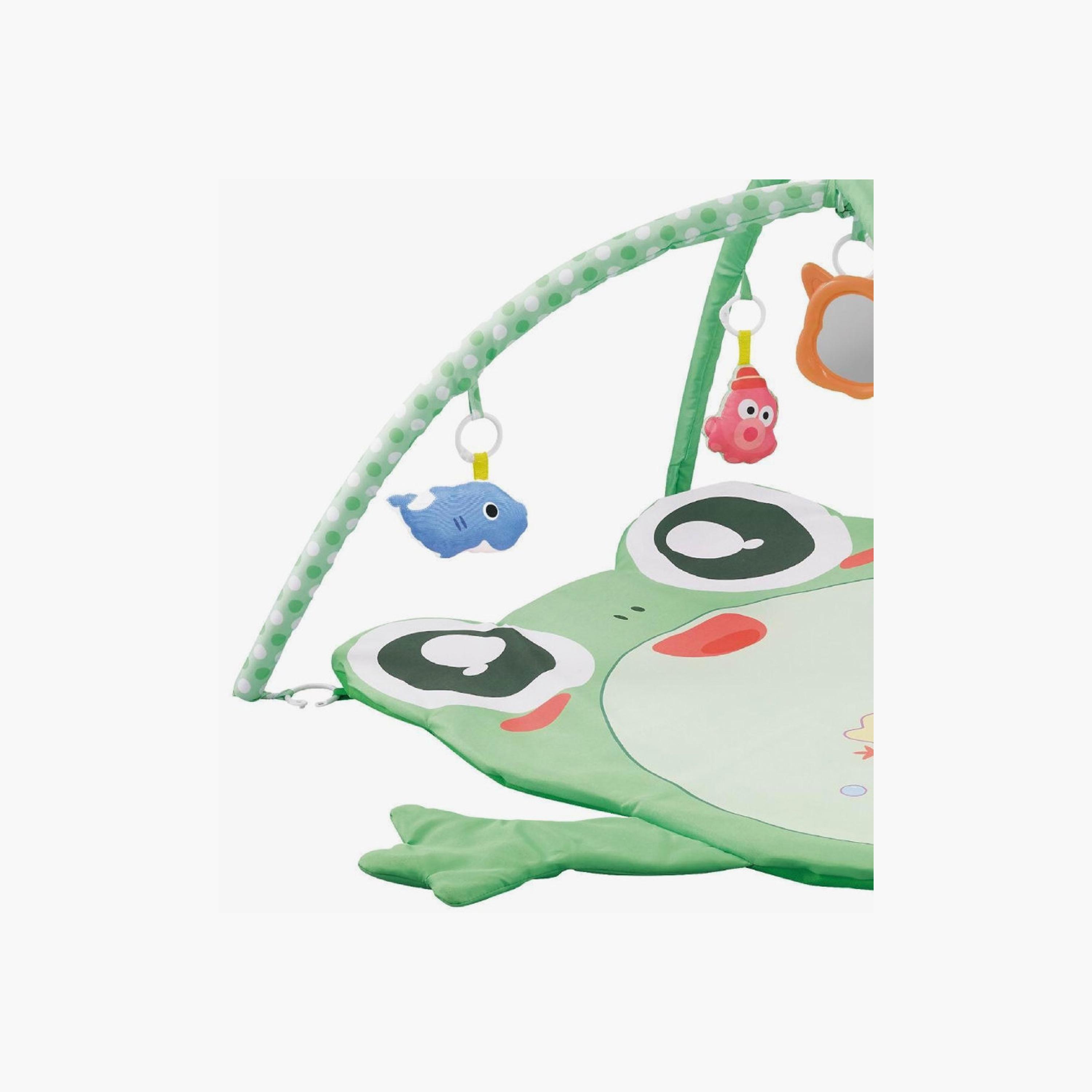 Factory Price Miles Activity Play Mat with Pillow - Frog-baby-infantactivity-playpensandplaymats-image-2