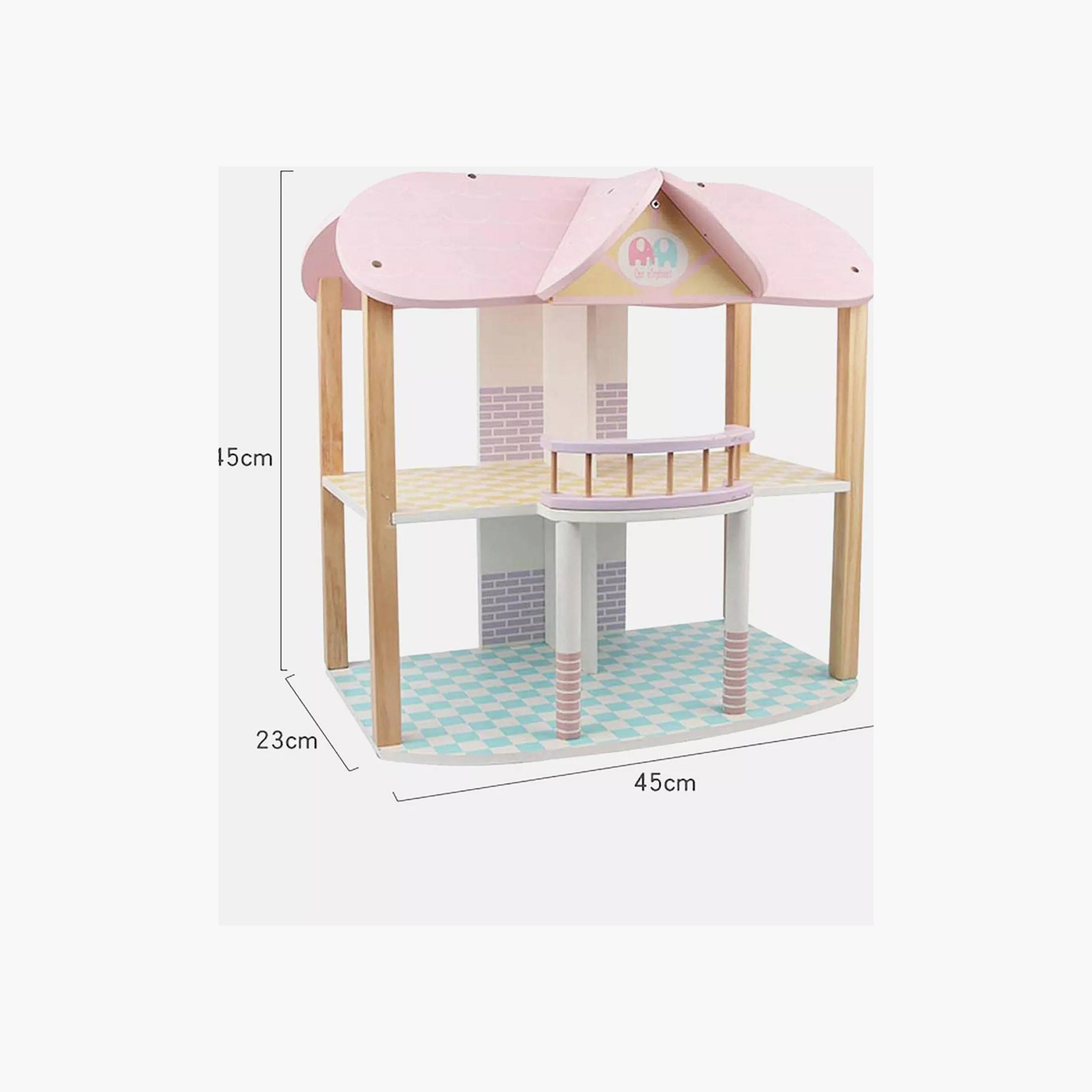 بيت دمى خشبي واقعي آفا - وردي من فاكتوري برايس-toys-outdoor-playhousesandplayards-image-5