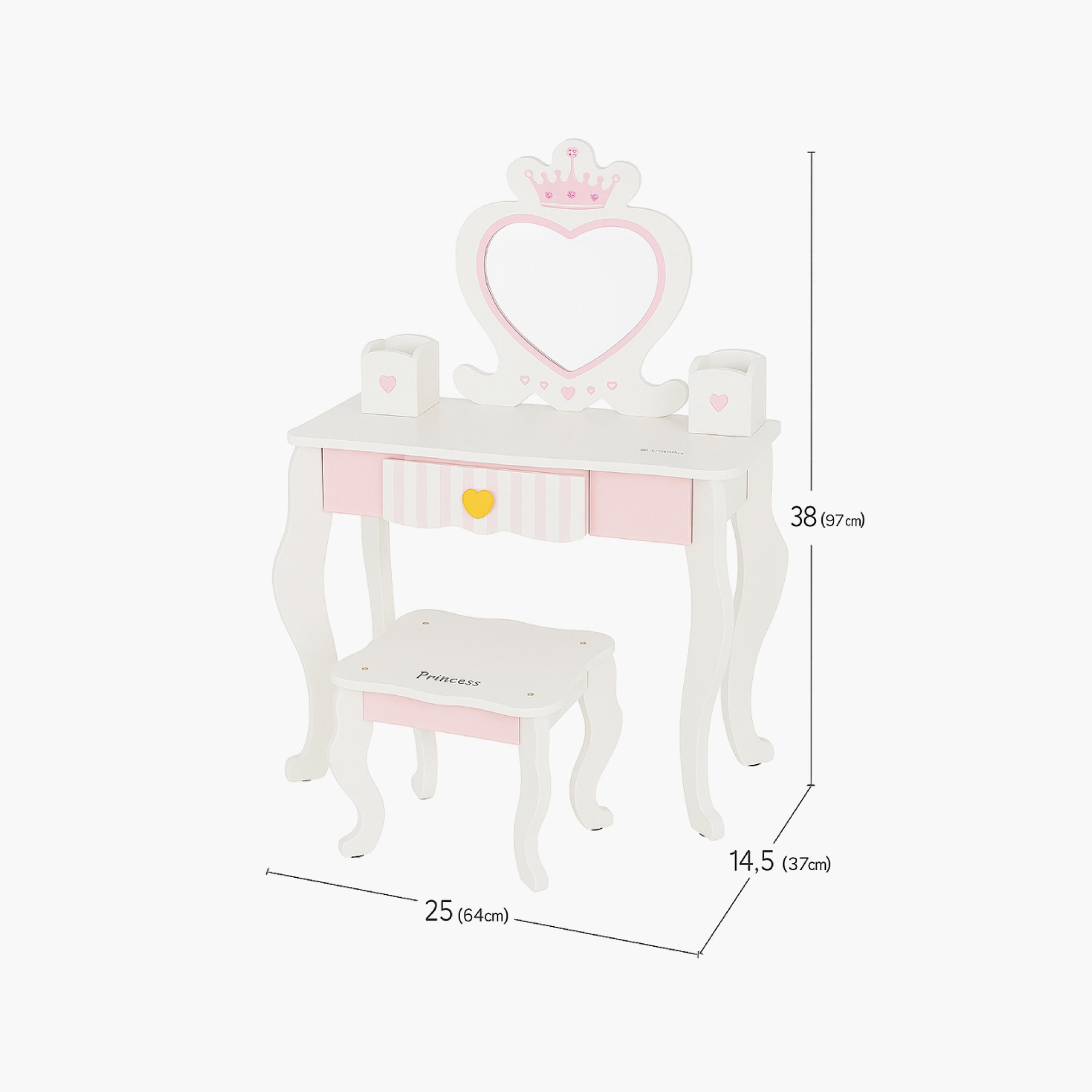 Factory Price Alice Kids Realistic Wooden Dressing Table-toys-roleplay-image-4