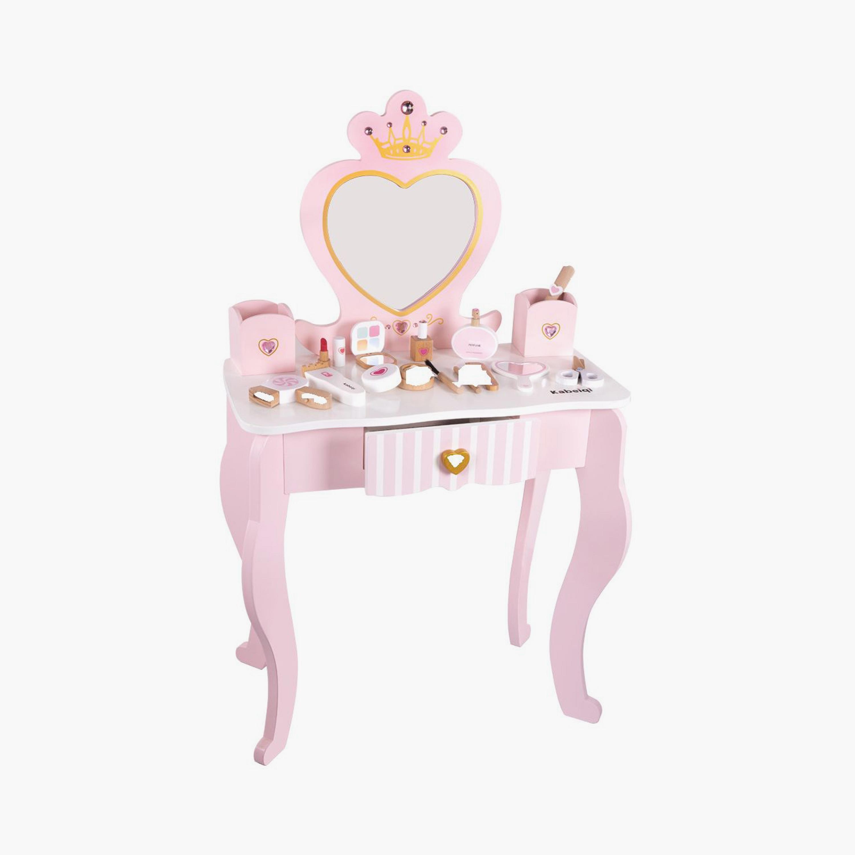 Factory Price Alice Kids Realistic Wooden Dressing Table-toys-roleplay-image-6