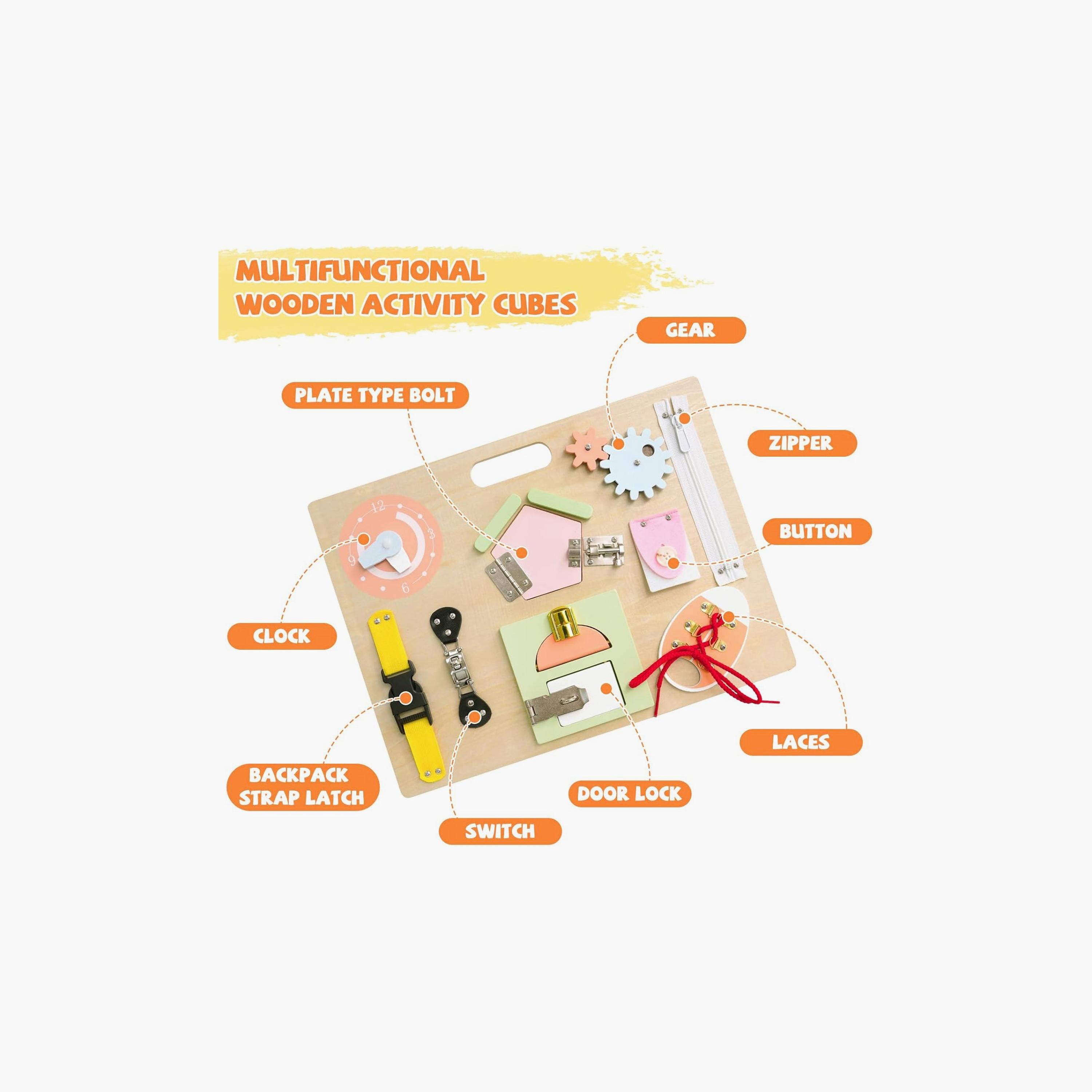 مجموعة لوحة الأنشطة الخشبية للأطفال أندرو 12 في 1 من فاكتوري برايس-toys-babyandtoddlertoys-learningtoys-image-2