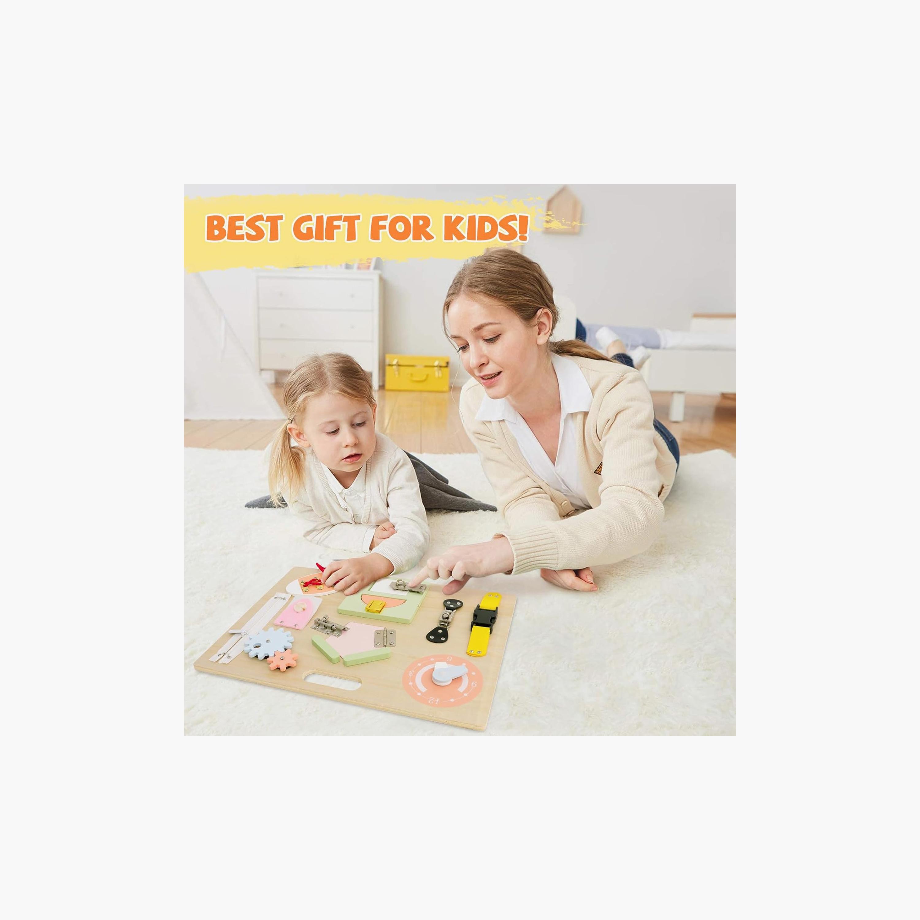 مجموعة لوحة الأنشطة الخشبية للأطفال أندرو 12 في 1 من فاكتوري برايس-toys-babyandtoddlertoys-learningtoys-image-4