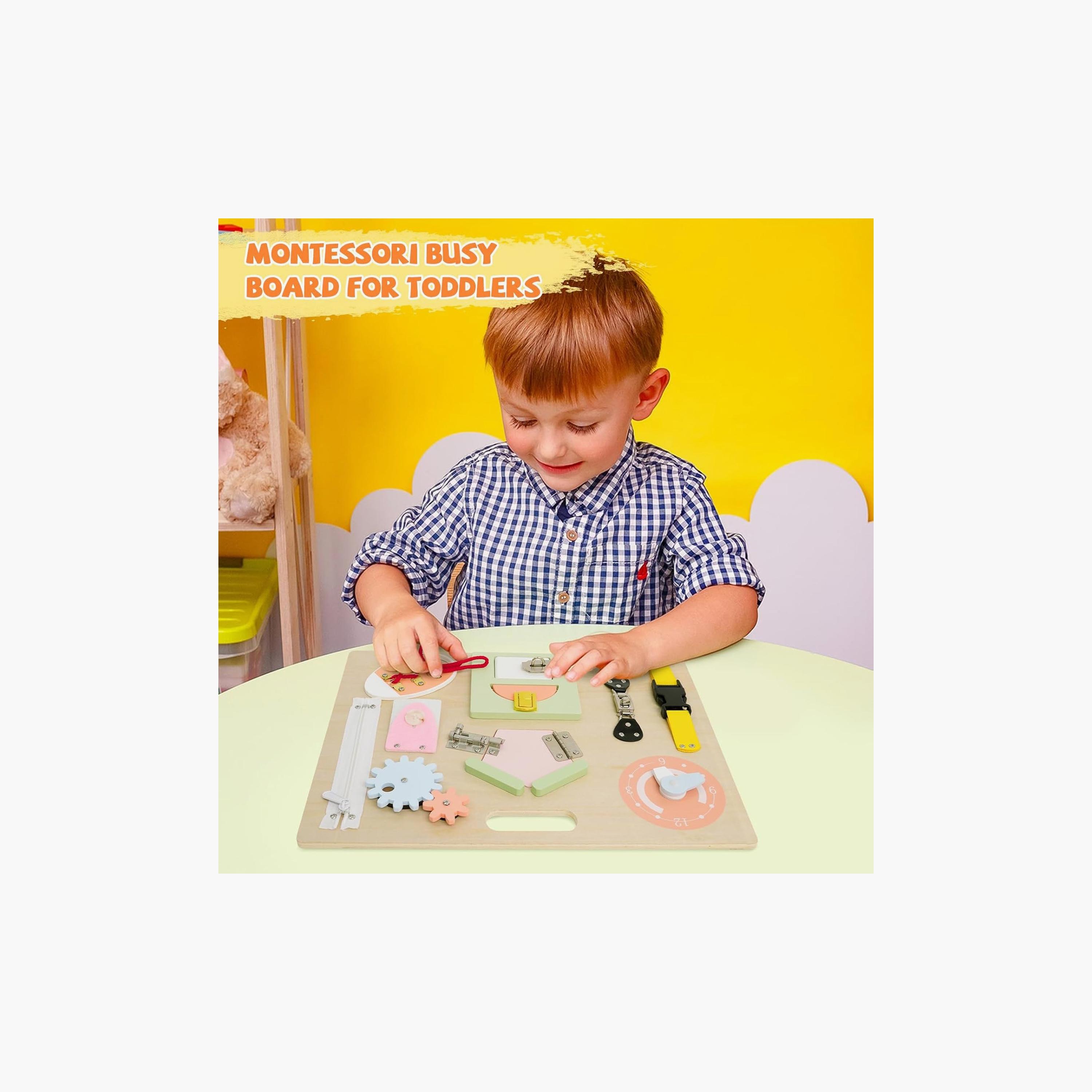 مجموعة لوحة الأنشطة الخشبية للأطفال أندرو 12 في 1 من فاكتوري برايس-toys-babyandtoddlertoys-learningtoys-image-6