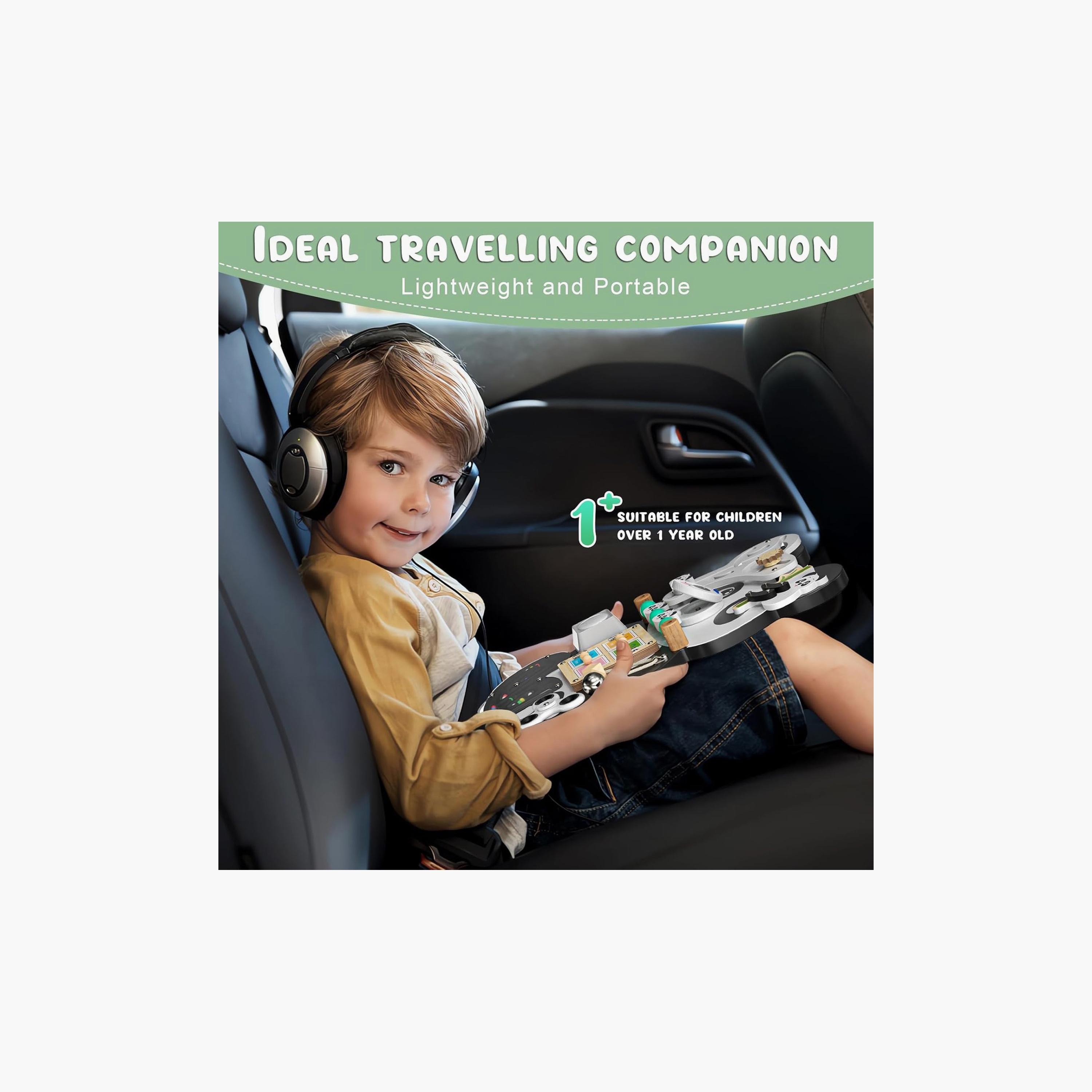 لوح خشبي كبير متعدد الوظائف 9 في 1 - الباندا من فاكتوري برايس-toys-babyandtoddlertoys-learningtoys-image-6