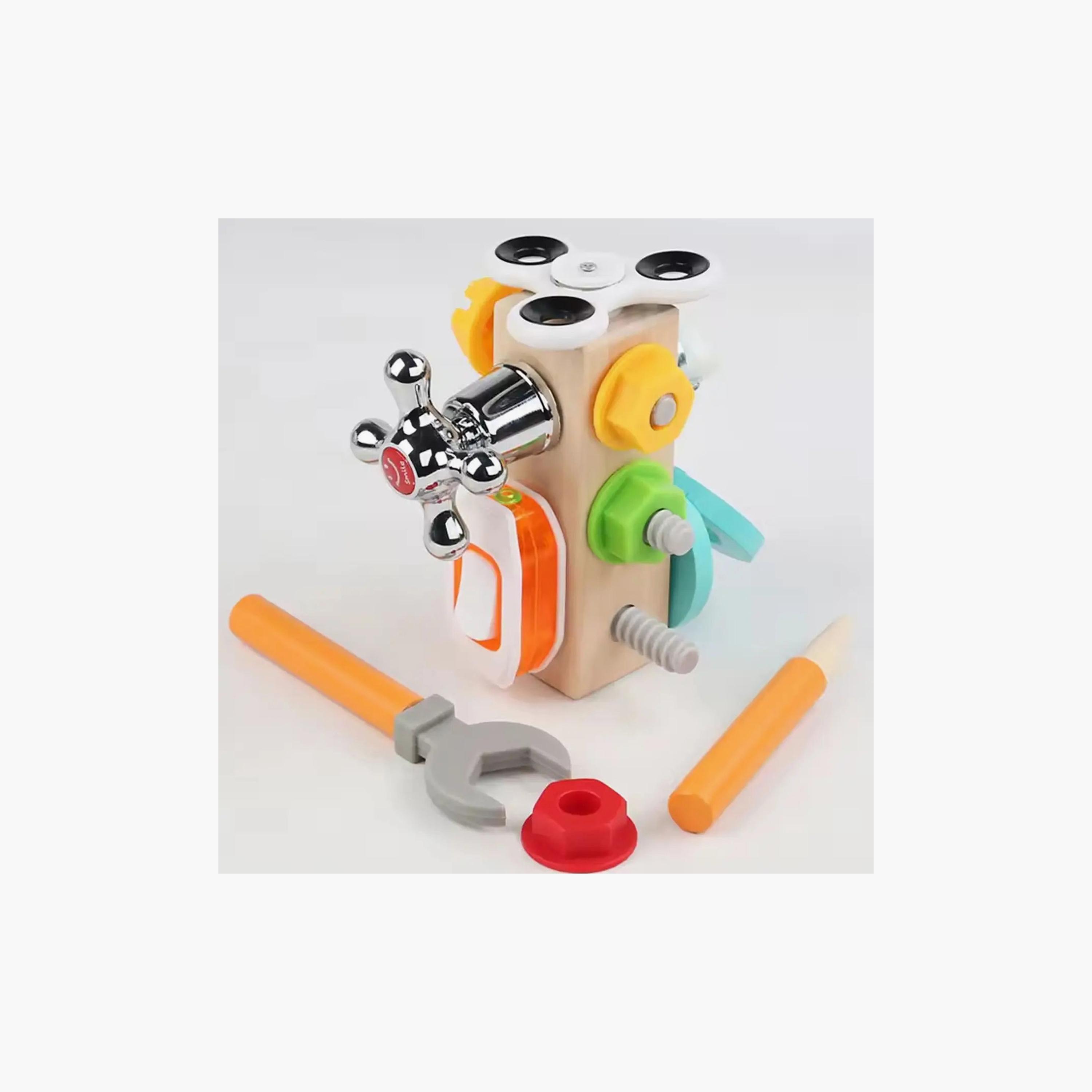 Factory Price 7 in 1 Wooden Sensory Tool Kit with Various Activity-toys-babyandtoddlertoys-learningtoys-image-3