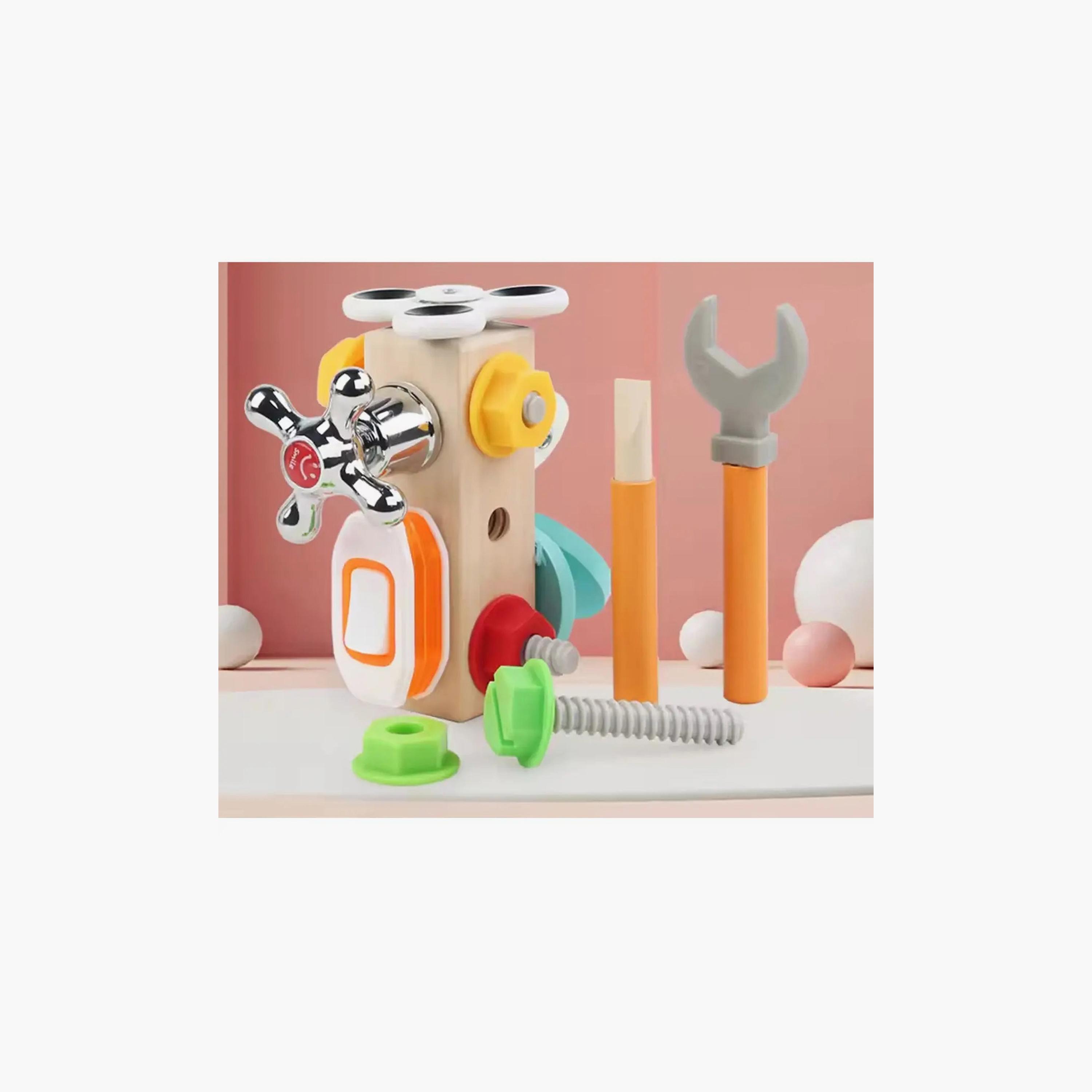 Factory Price 7 in 1 Wooden Sensory Tool Kit with Various Activity-toys-babyandtoddlertoys-learningtoys-image-4