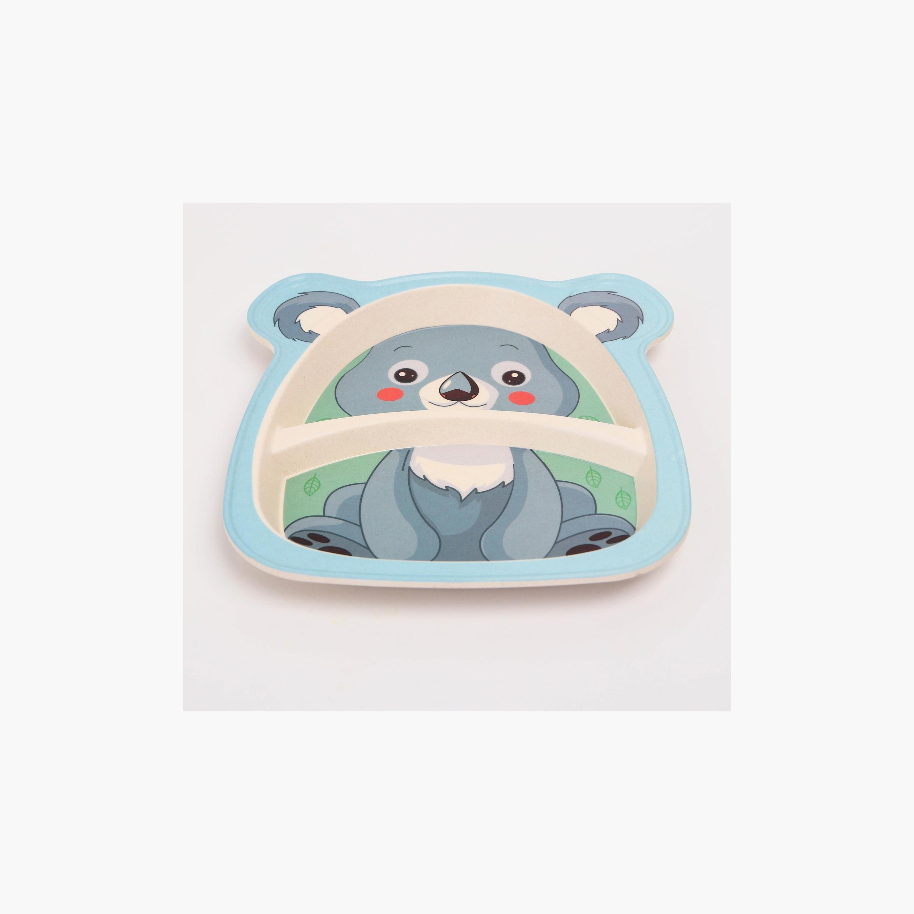 Factory Price 5-Piece Bamboo Tableware Set - Koala-baby-feeding-mealtimeessentials-image-2