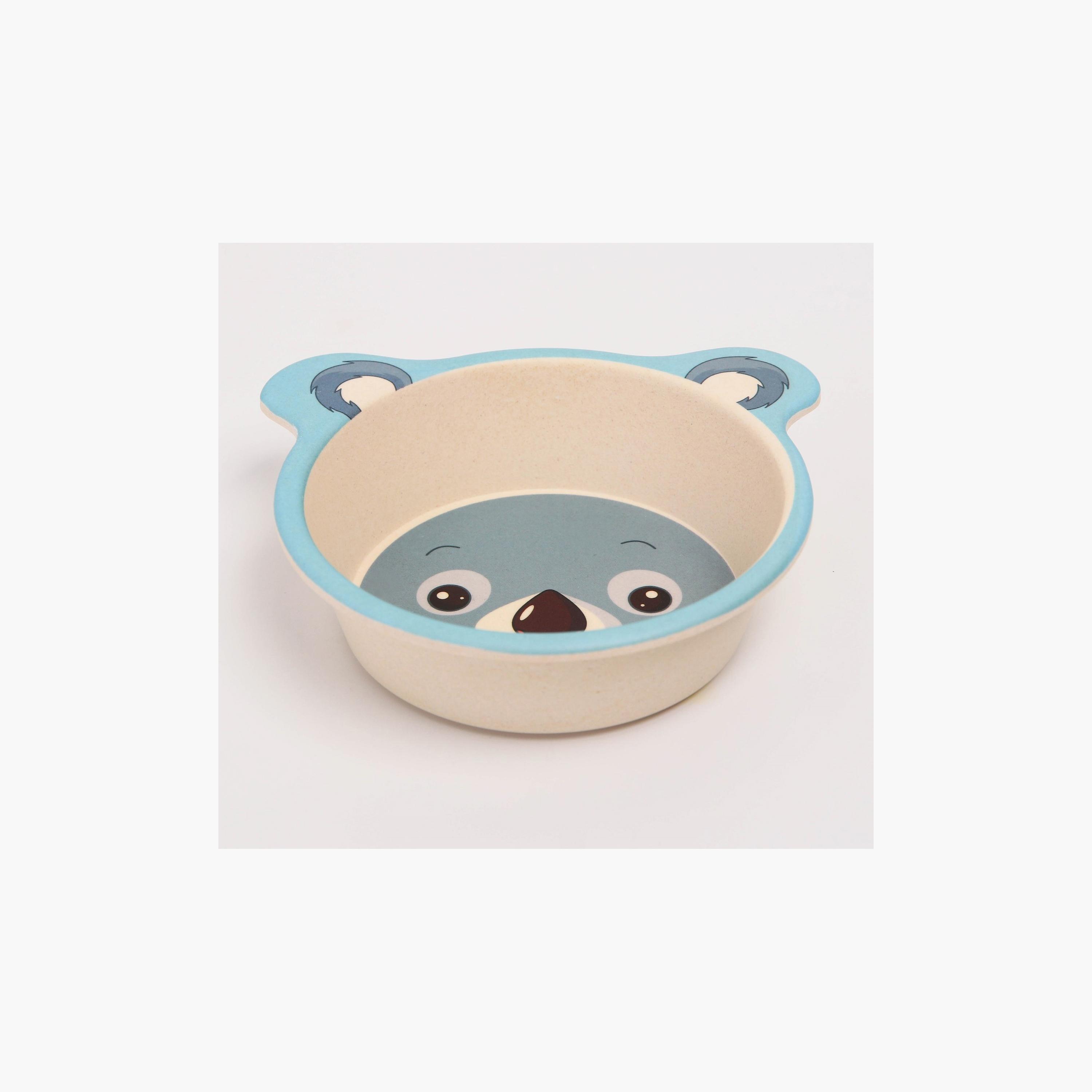 Factory Price 5-Piece Bamboo Tableware Set - Koala-baby-feeding-mealtimeessentials-image-3