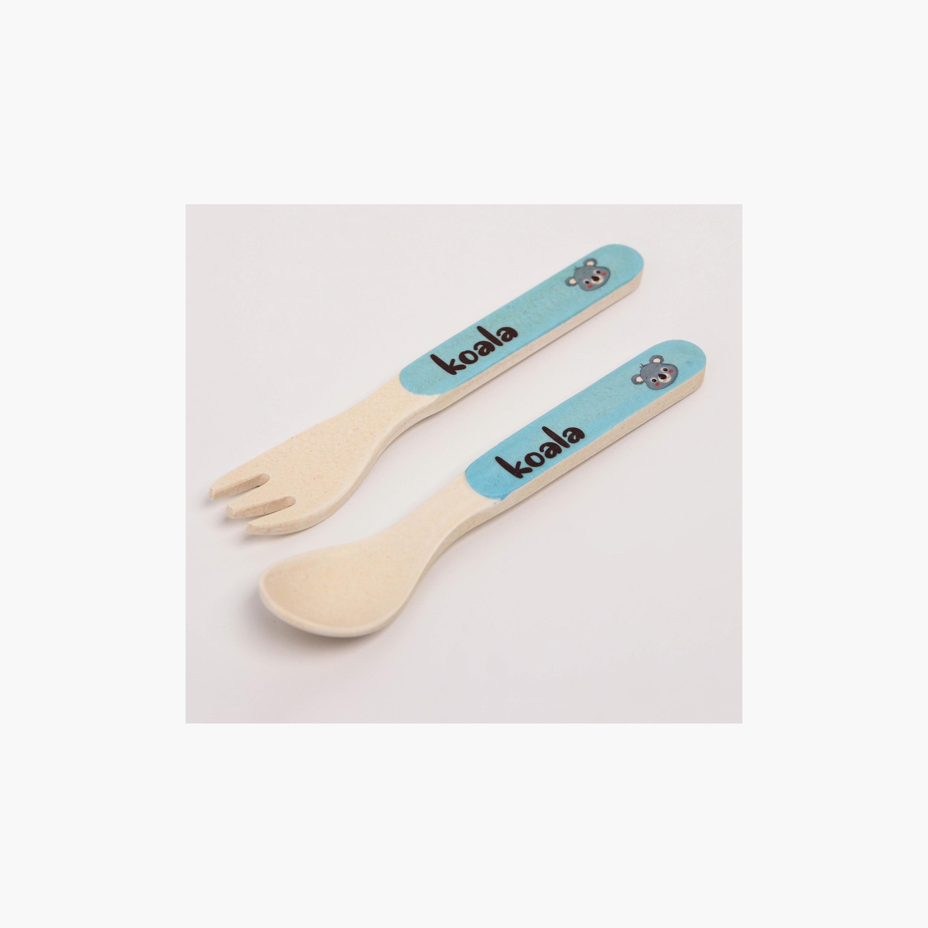 Factory Price 5-Piece Bamboo Tableware Set - Koala-baby-feeding-mealtimeessentials-image-6