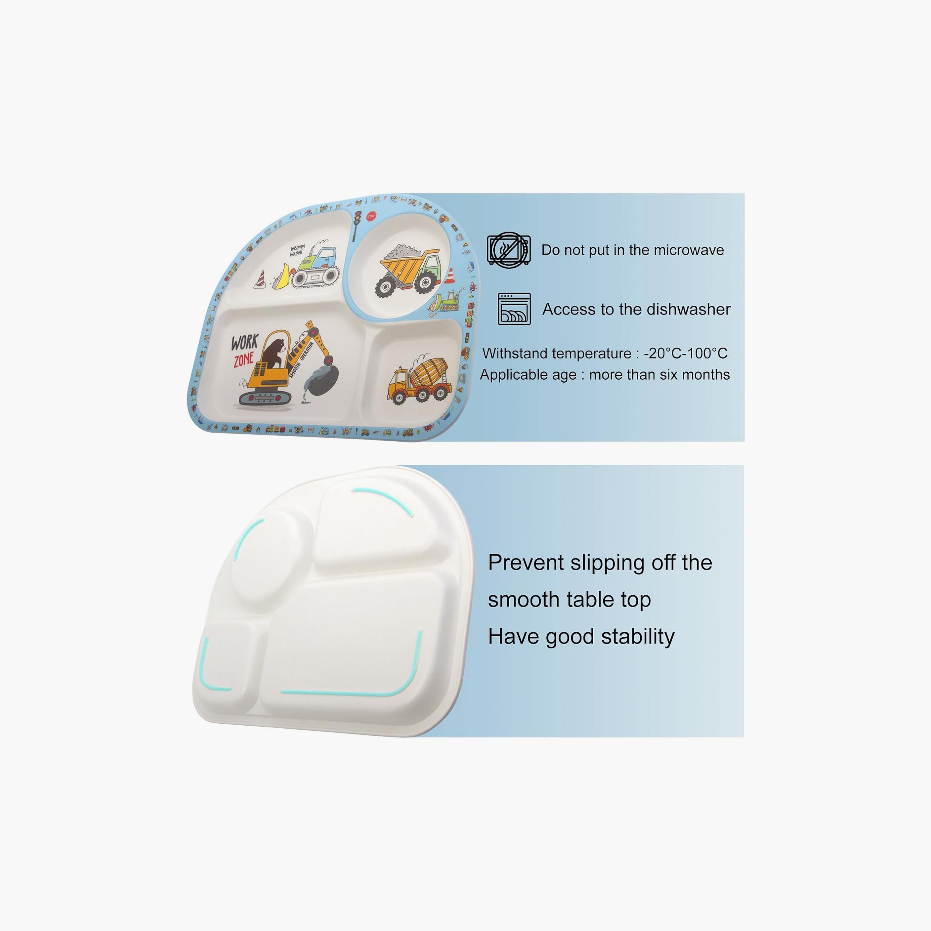 مجموعة أدوات مائدة من الخيزران 5 قطع - منطقة عمل من فاكتوري برايس-baby-feeding-mealtimeessentials-image-3