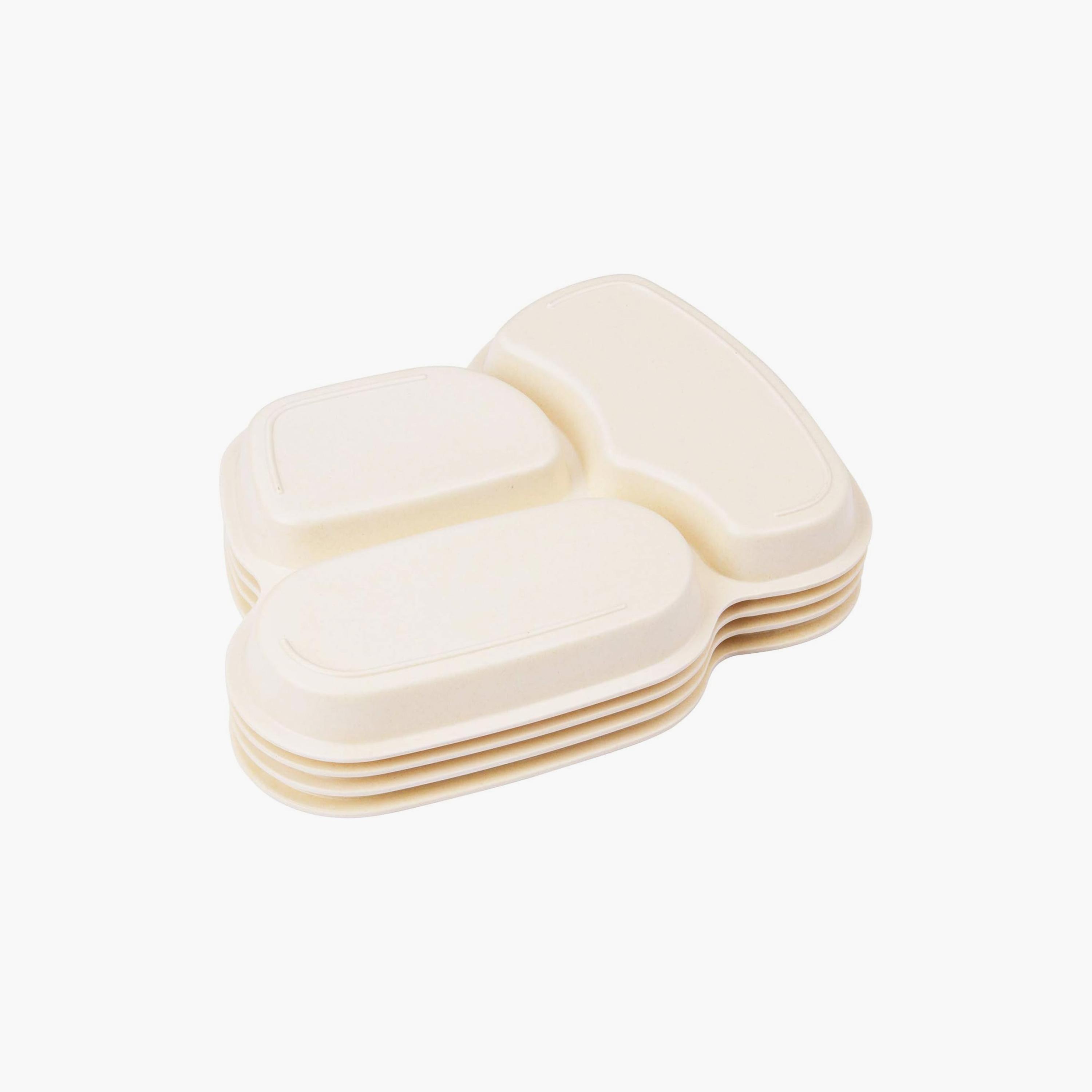 مجموعة أدوات مائدة من الخيزران 3 قطع - حفار أحمر من فاكتوري برايس-baby-feeding-mealtimeessentials-image-2