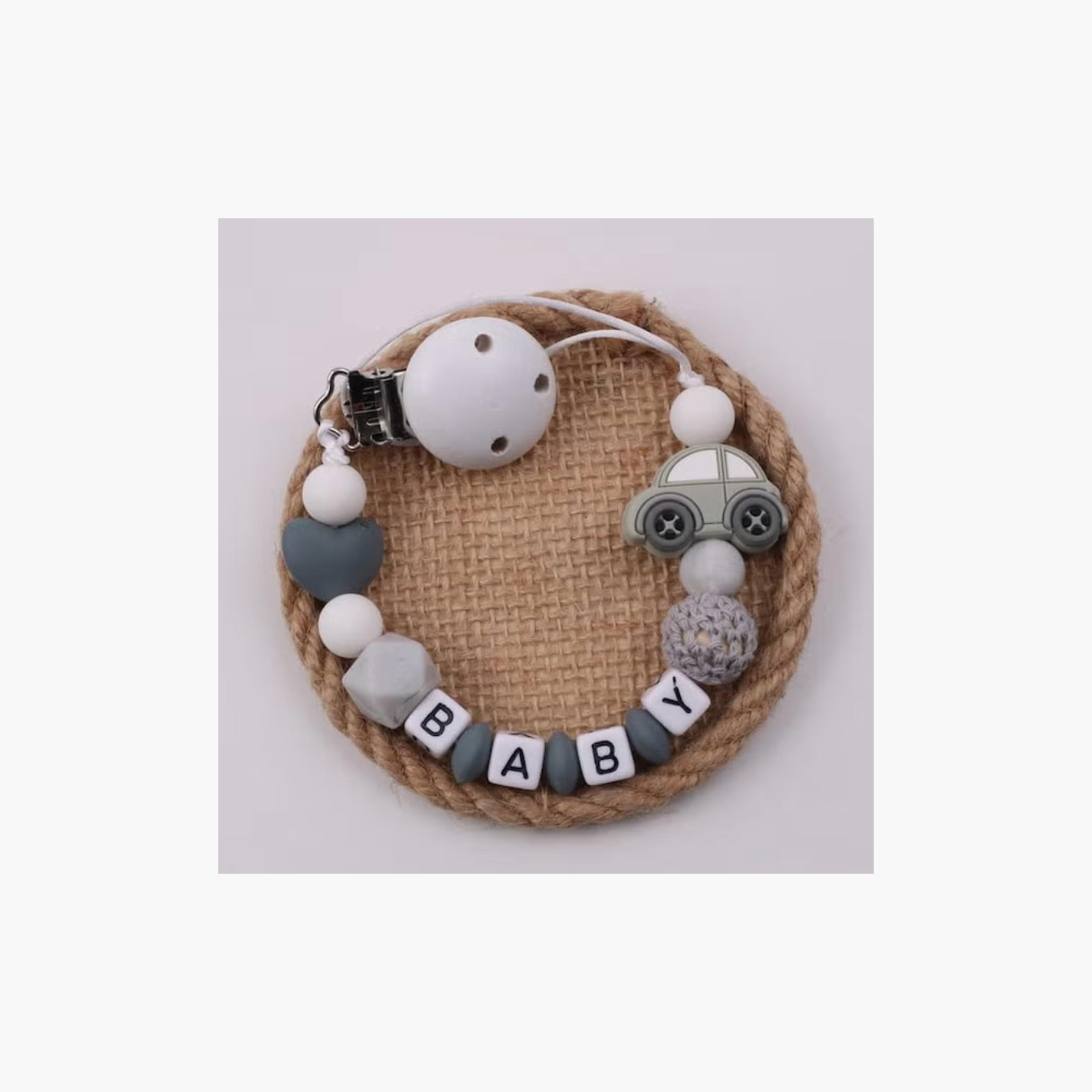 مشبك سيليكون لحمالة اللهاية على شكل سيارة من فاكتوري برايس-baby-feeding-pacifiers-image-4