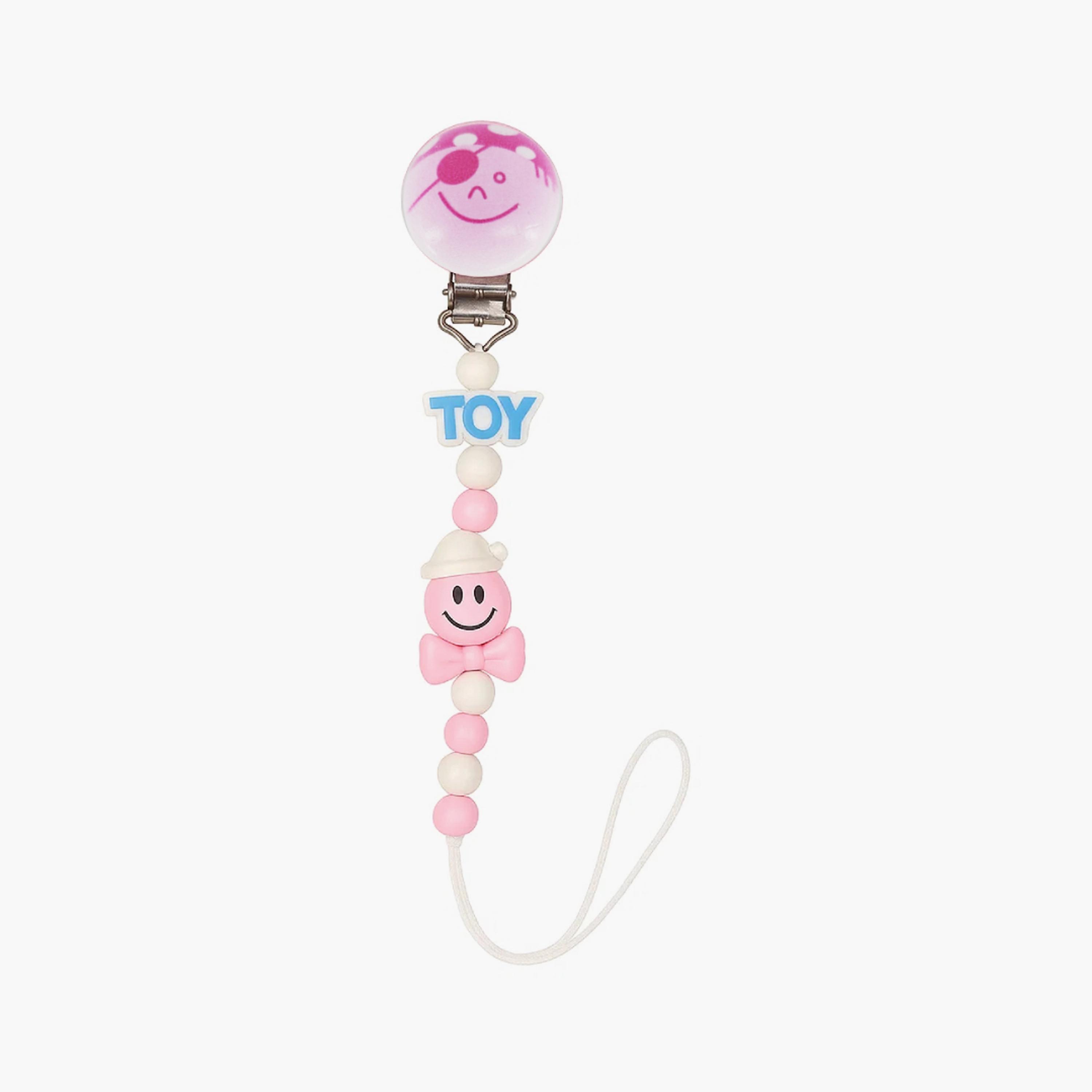 مشبك خشبي لحمالة اللهاية ديلا - B من فاكتوري برايس-baby-feeding-pacifiers-image-1