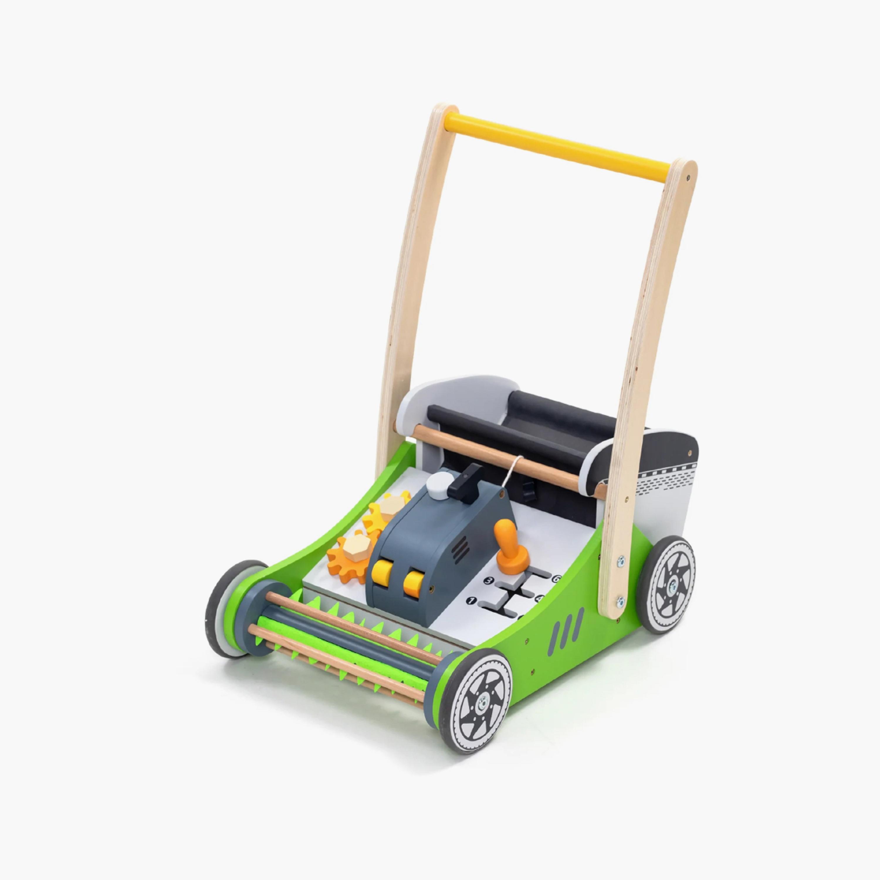 Factory Price Wooden Lawn Mower Multifunctional Baby Walker-baby-infantactivity-walkers-image-1