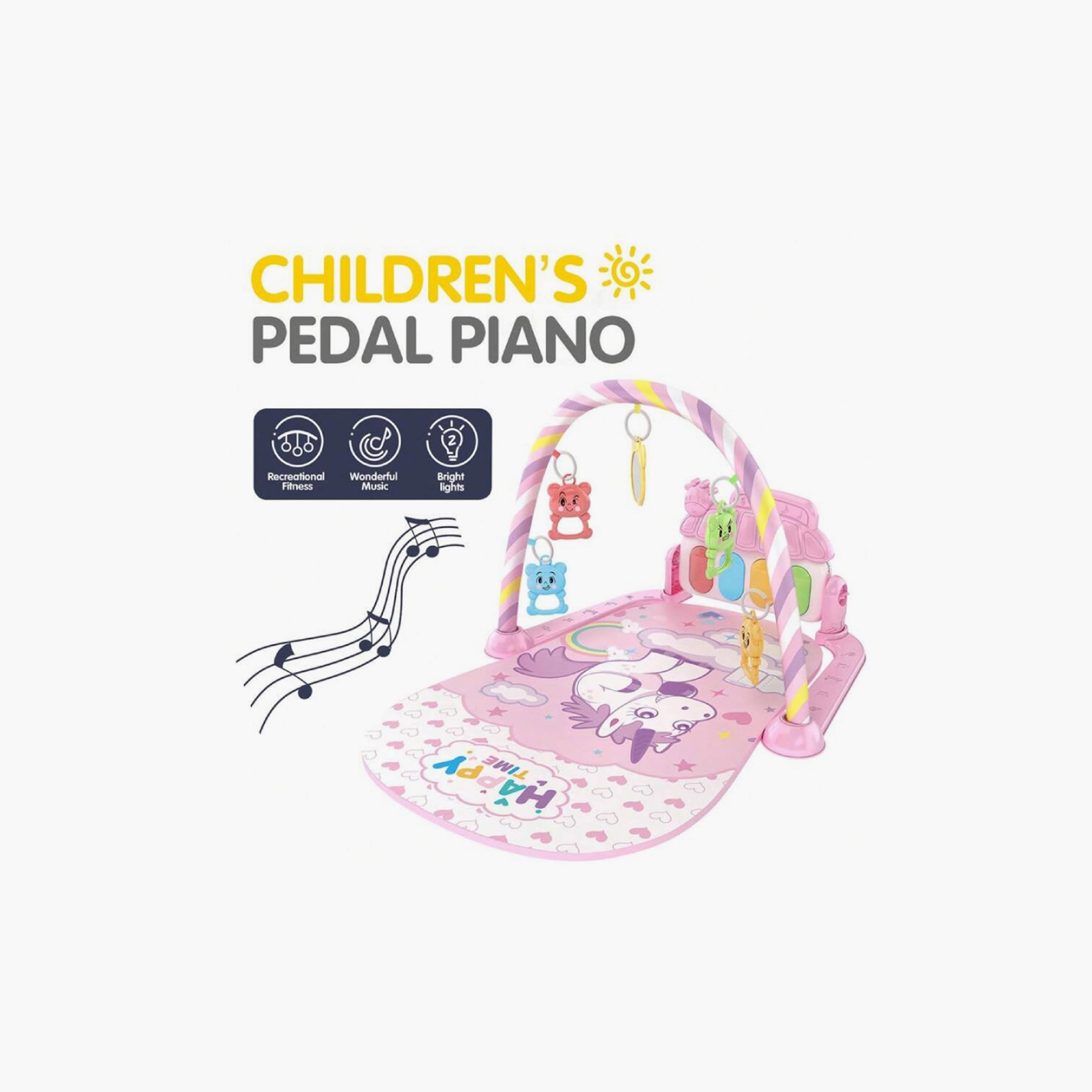 Factory Price Nova Pedal Piano with Music and Lights - A-toys-babyandtoddlertoys-lightsandmusicaltoys-image-2