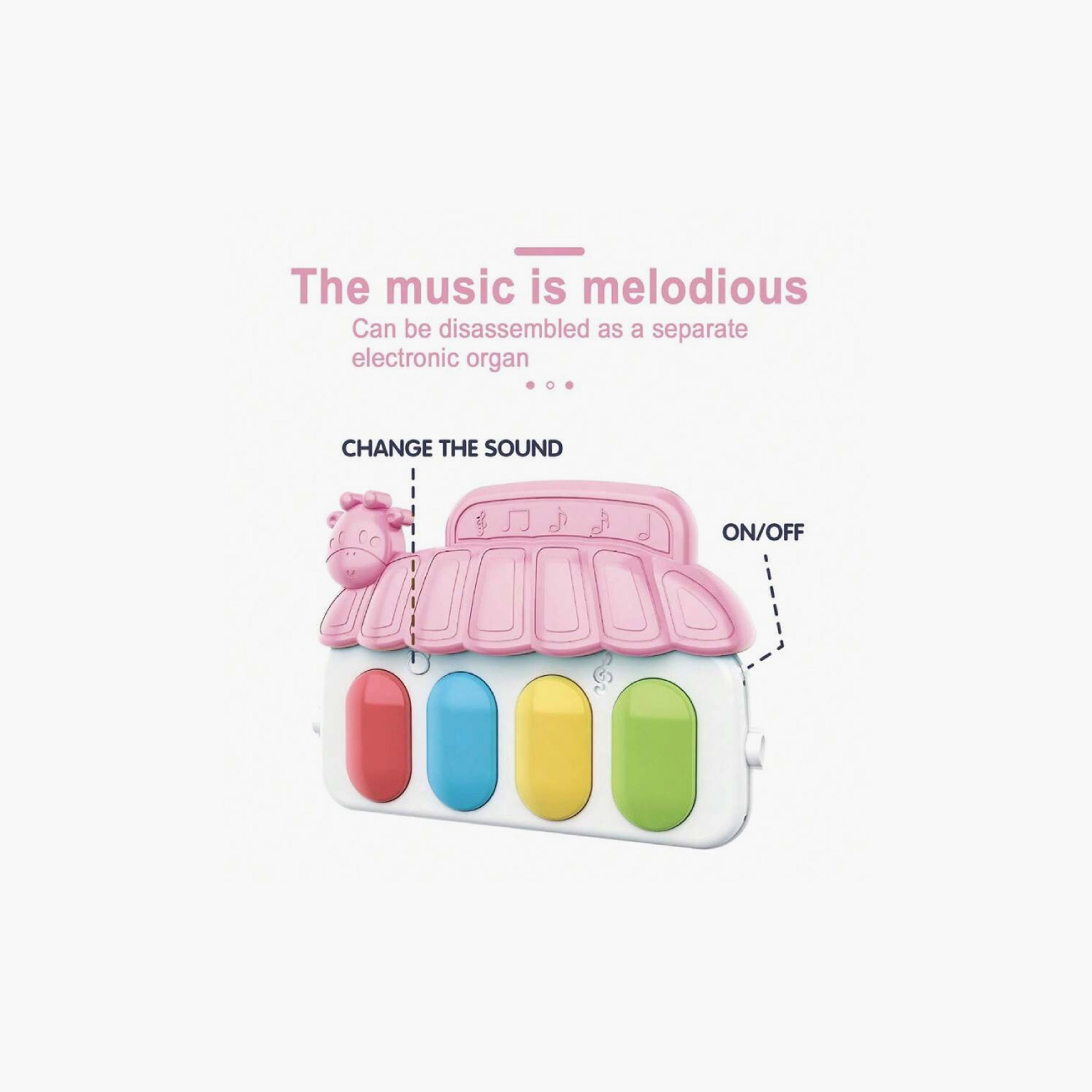 Factory Price Nova Pedal Piano with Music and Lights - A-toys-babyandtoddlertoys-lightsandmusicaltoys-image-7