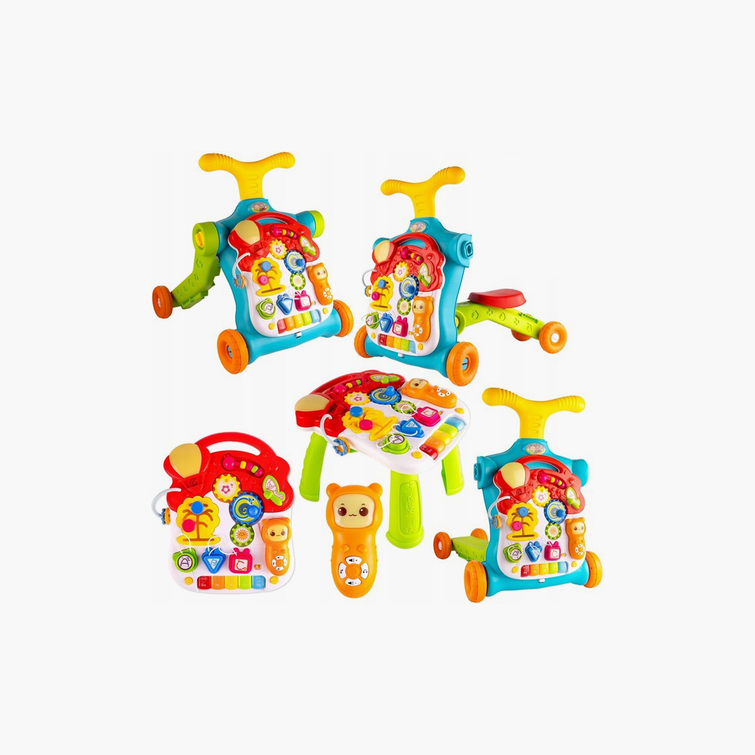 Factory Price Eden 5-in-1 Multifunctional Activity Baby Walker - A-baby-infantactivity-walkers-image-1