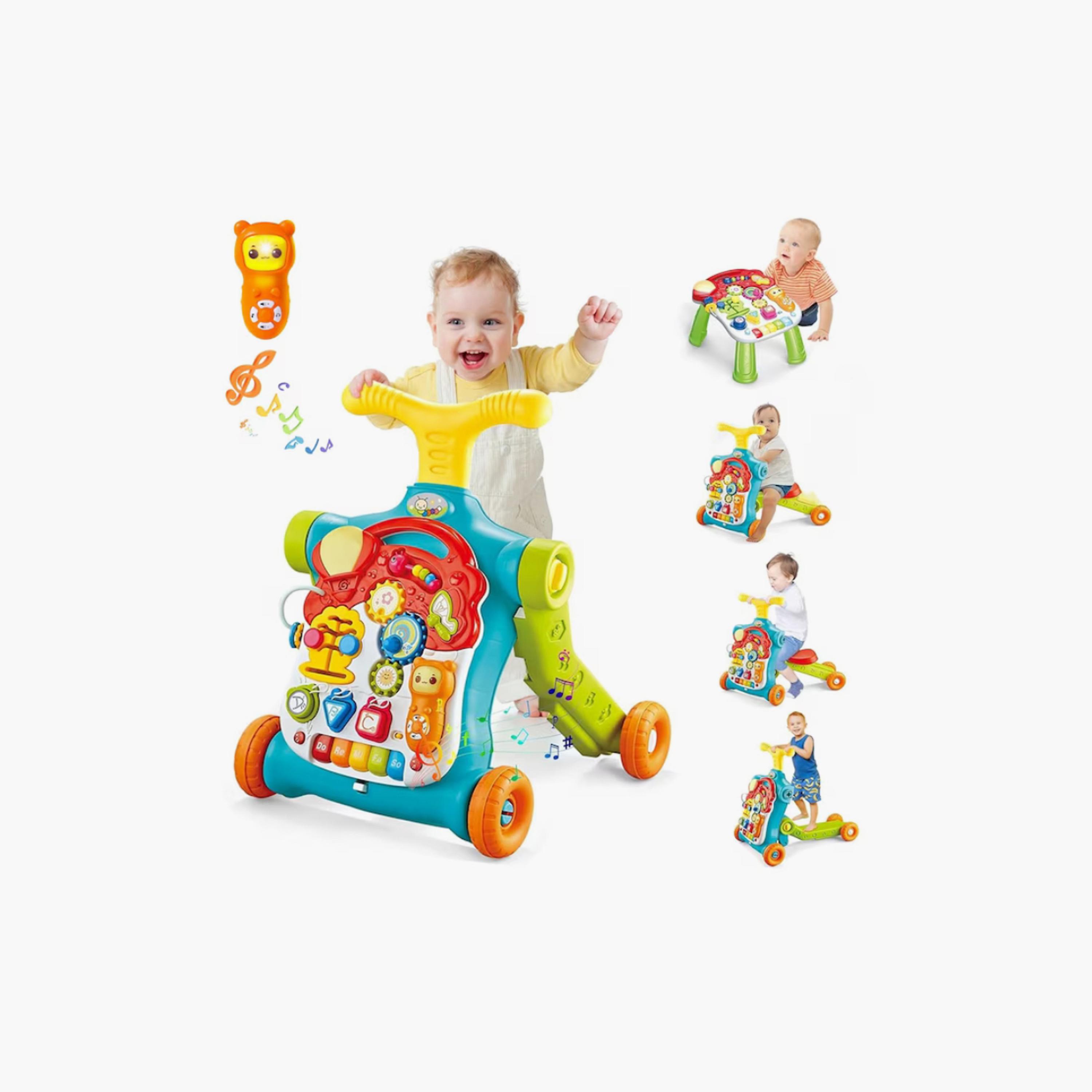 Factory Price Eden 5-in-1 Multifunctional Activity Baby Walker - A-baby-infantactivity-walkers-image-7