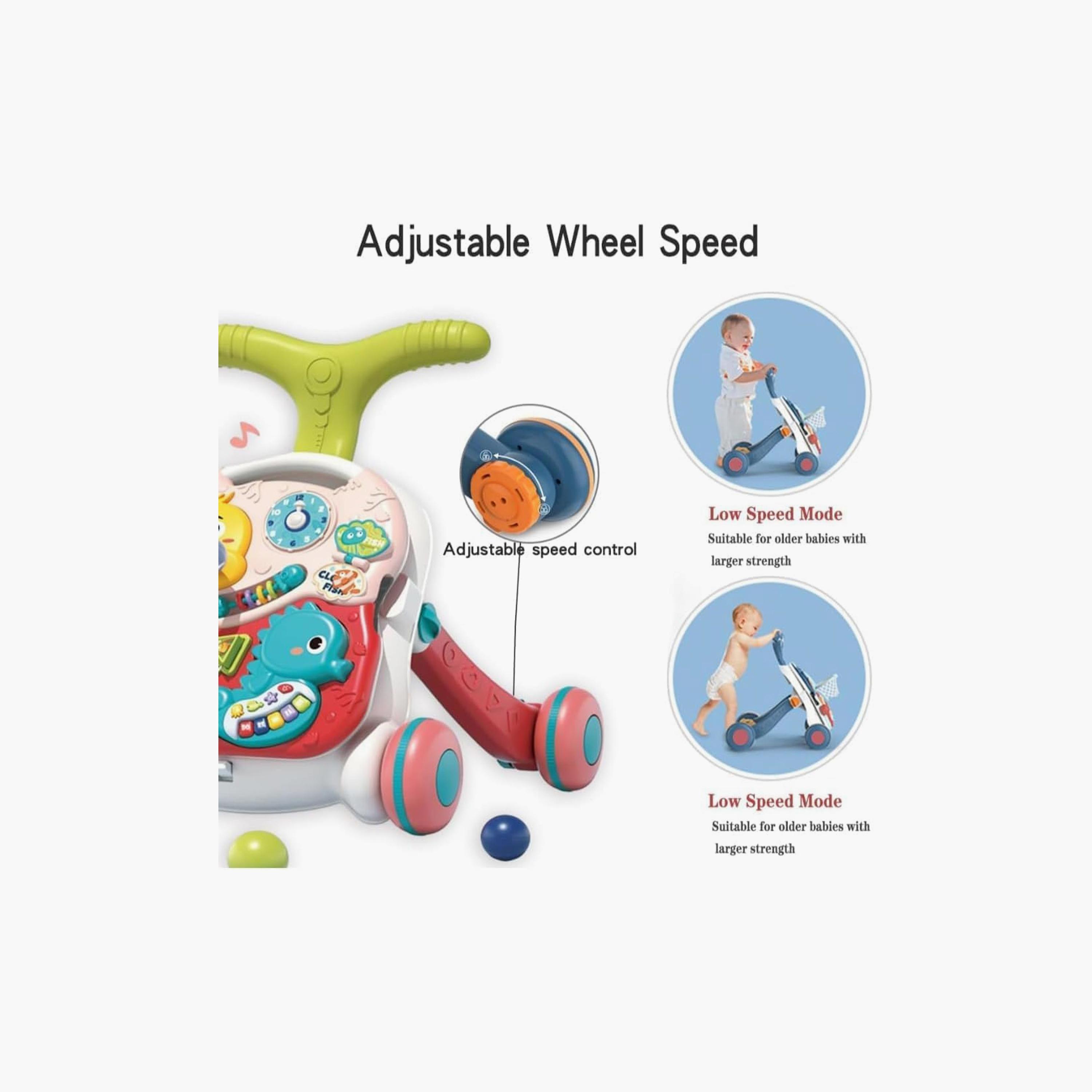 Factory Price Eden 2-in-1 Multifunctional Activity Baby Walker-baby-infantactivity-walkers-image-7