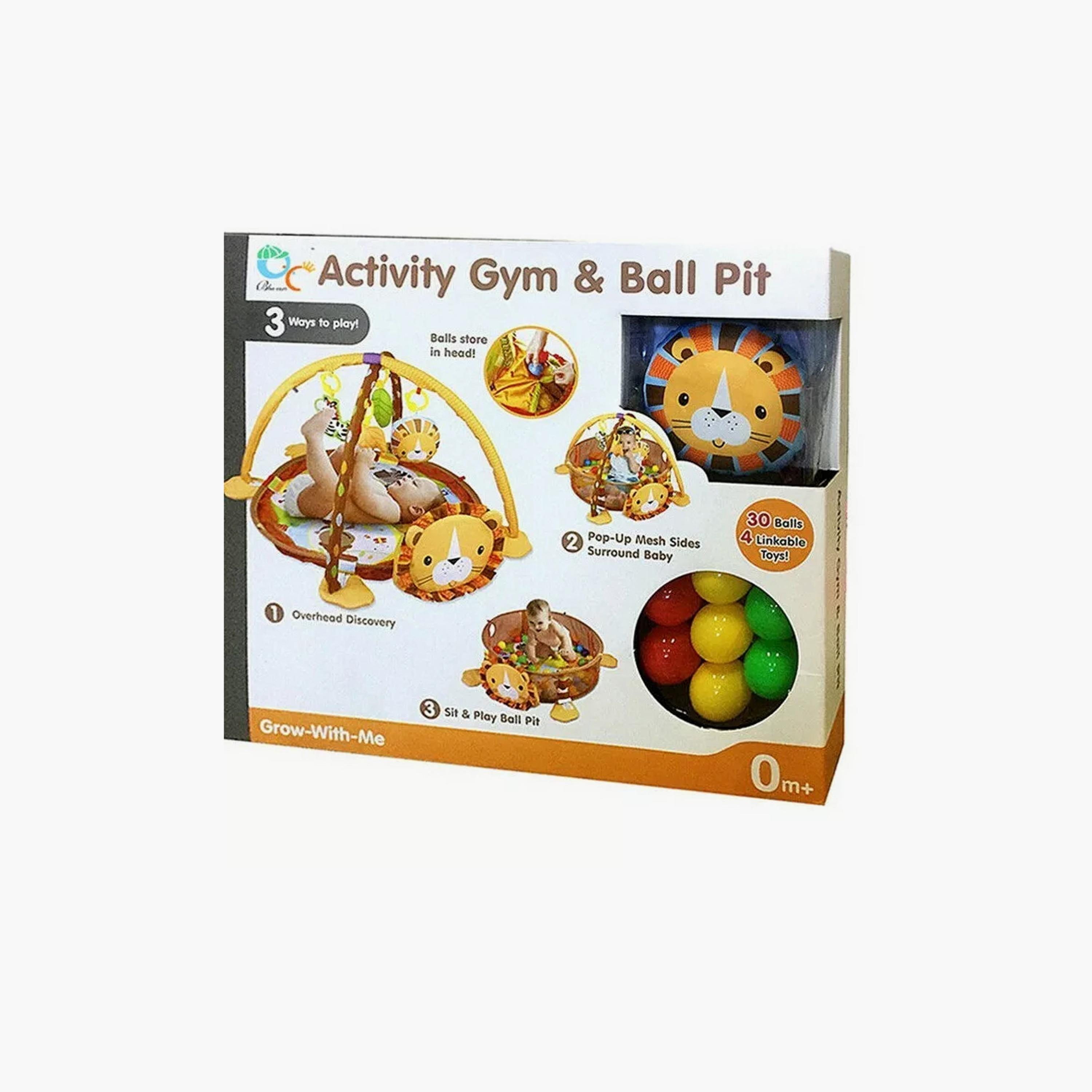 Factory Price Activity Play Gym with Ball Pit - Lion-baby-infantactivity-playgyms-image-4