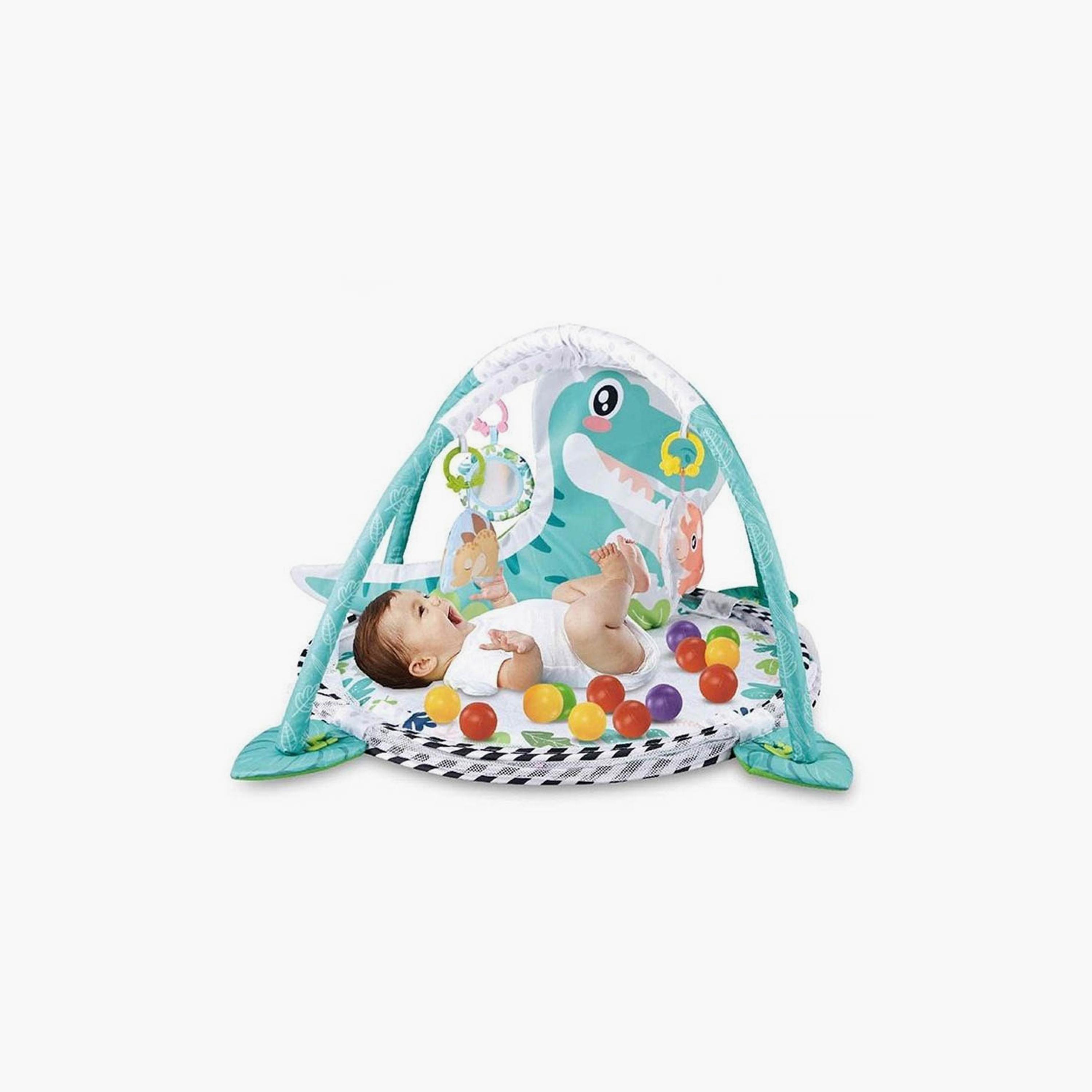 Factory Price Activity Play Gym with Ball Pit - Dino-baby-infantactivity-playgyms-image-2