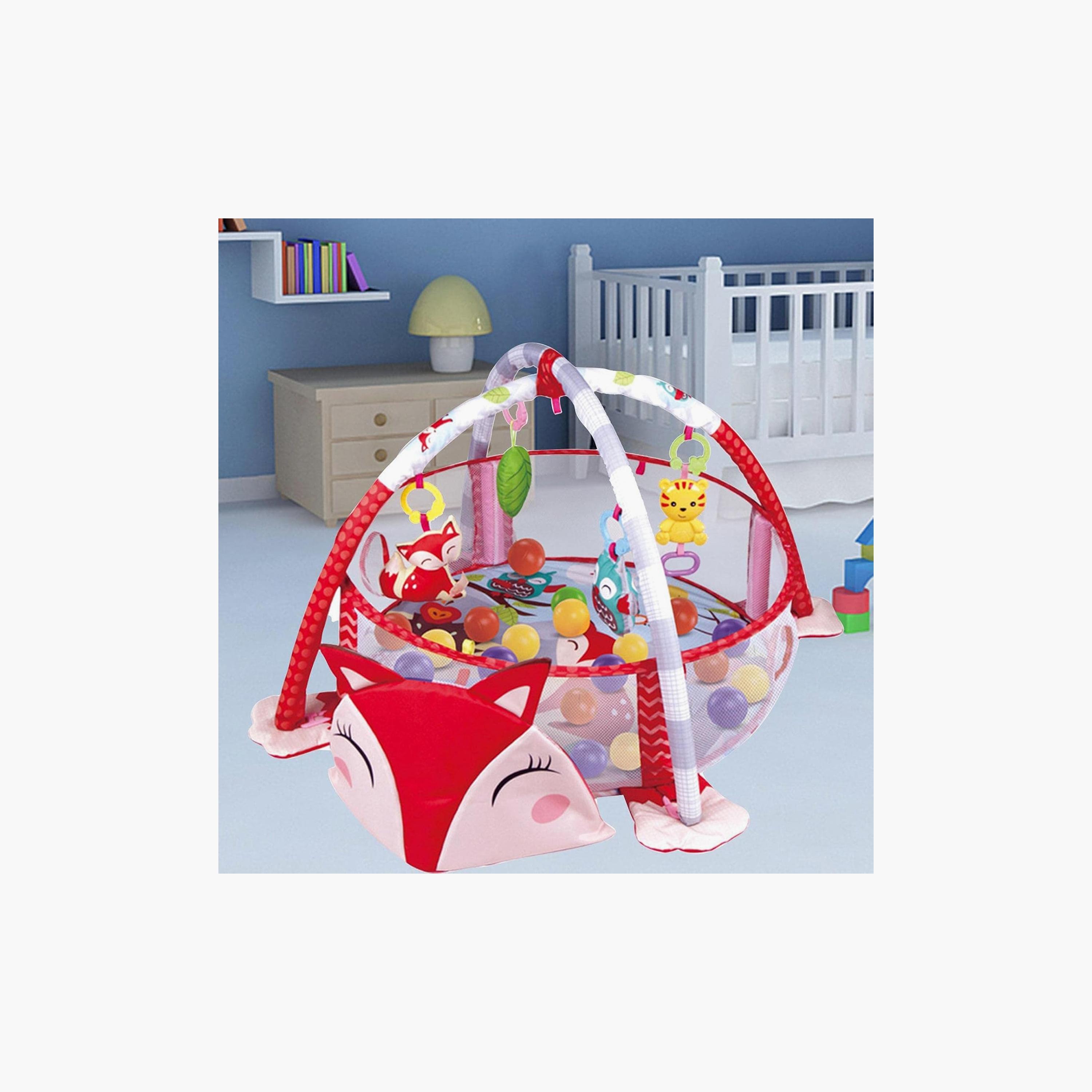Factory Price Activity Play Gym with Ball Pit - Cute Fox-baby-infantactivity-playgyms-image-2